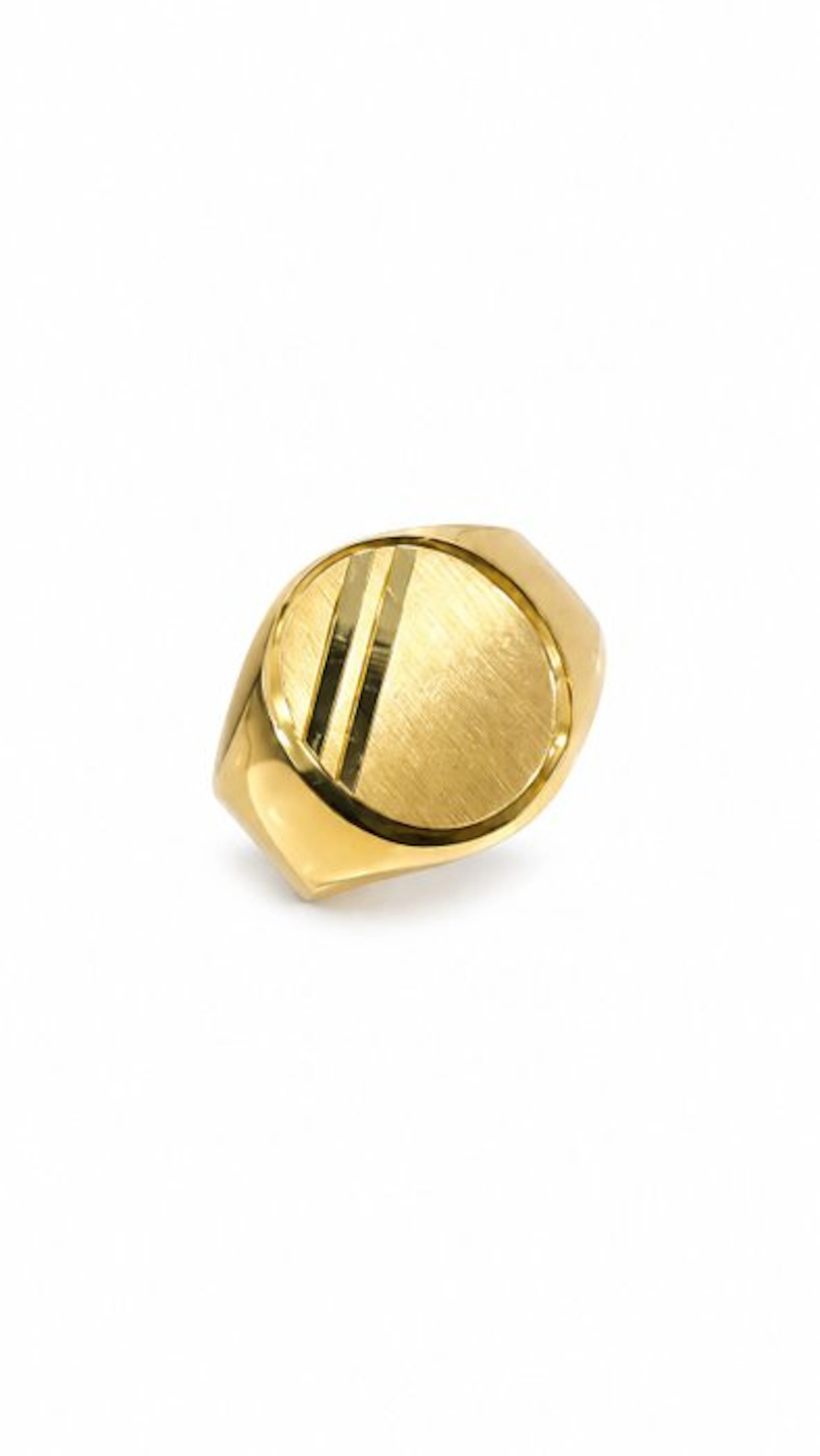 Ring - 9 kt. Yellow gold - Ring size 24, 3.9/4 g