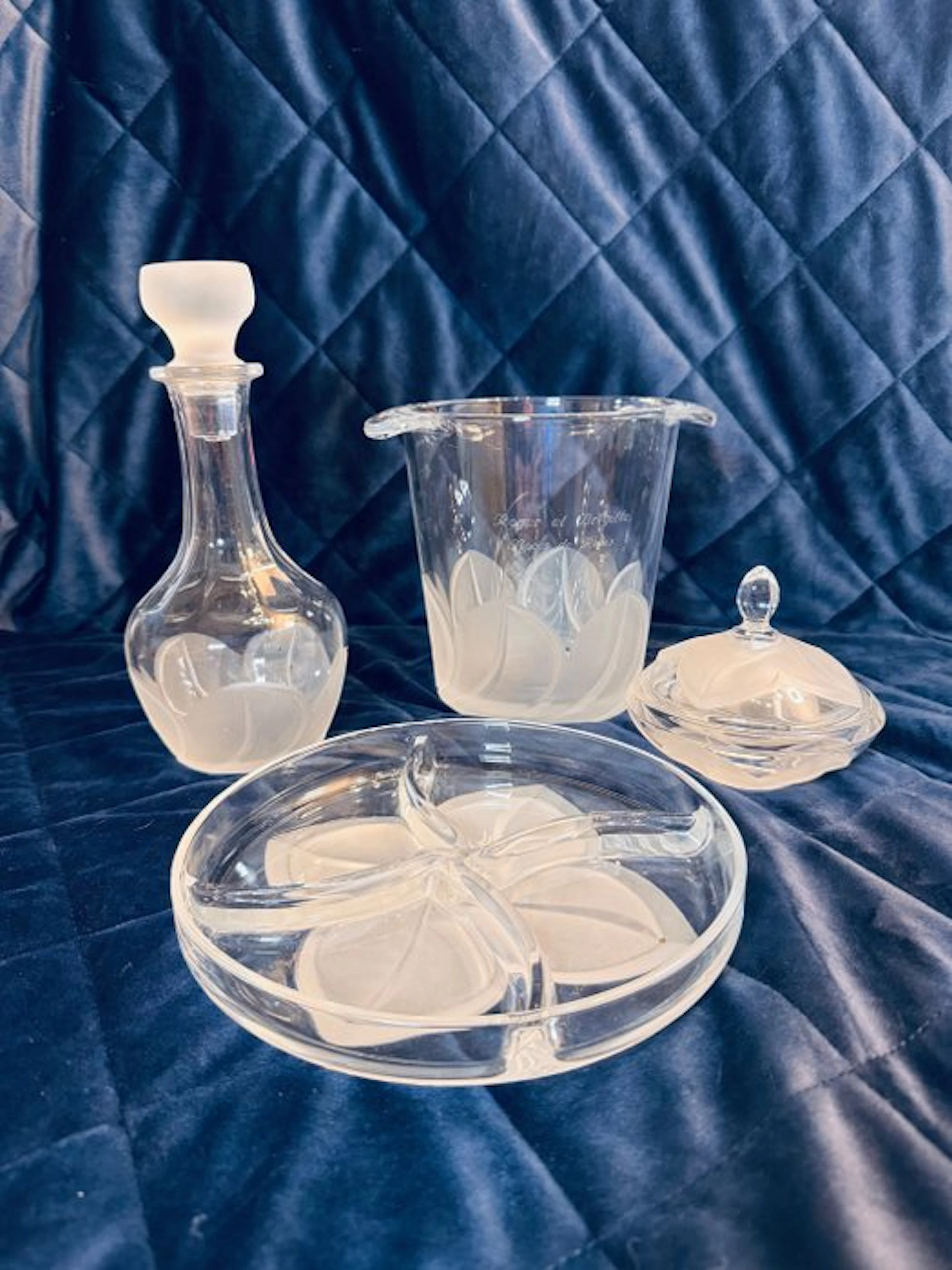 JG Durand - Liquor set (4) - Glass