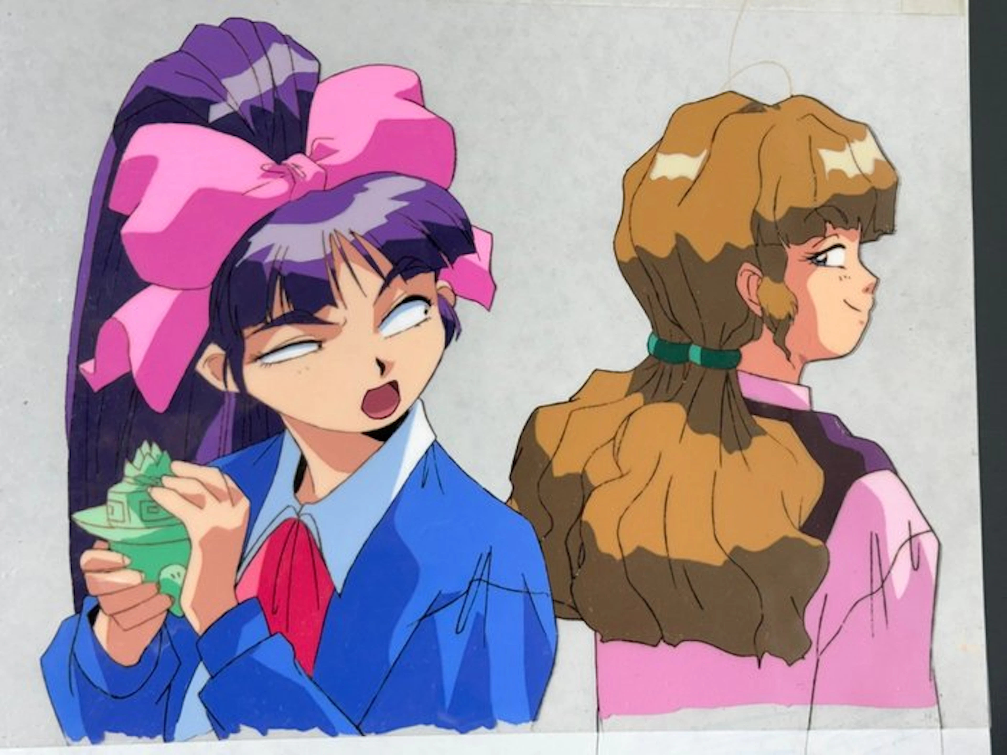 Studio Kikan - Original animation cel and drawing - La ☆ Blue Girl (OVA