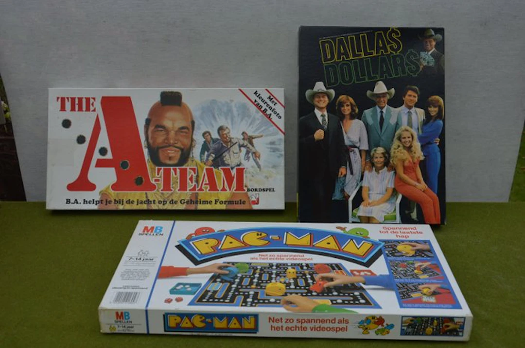 Board game - 3 vintage bordspellen jaren 80