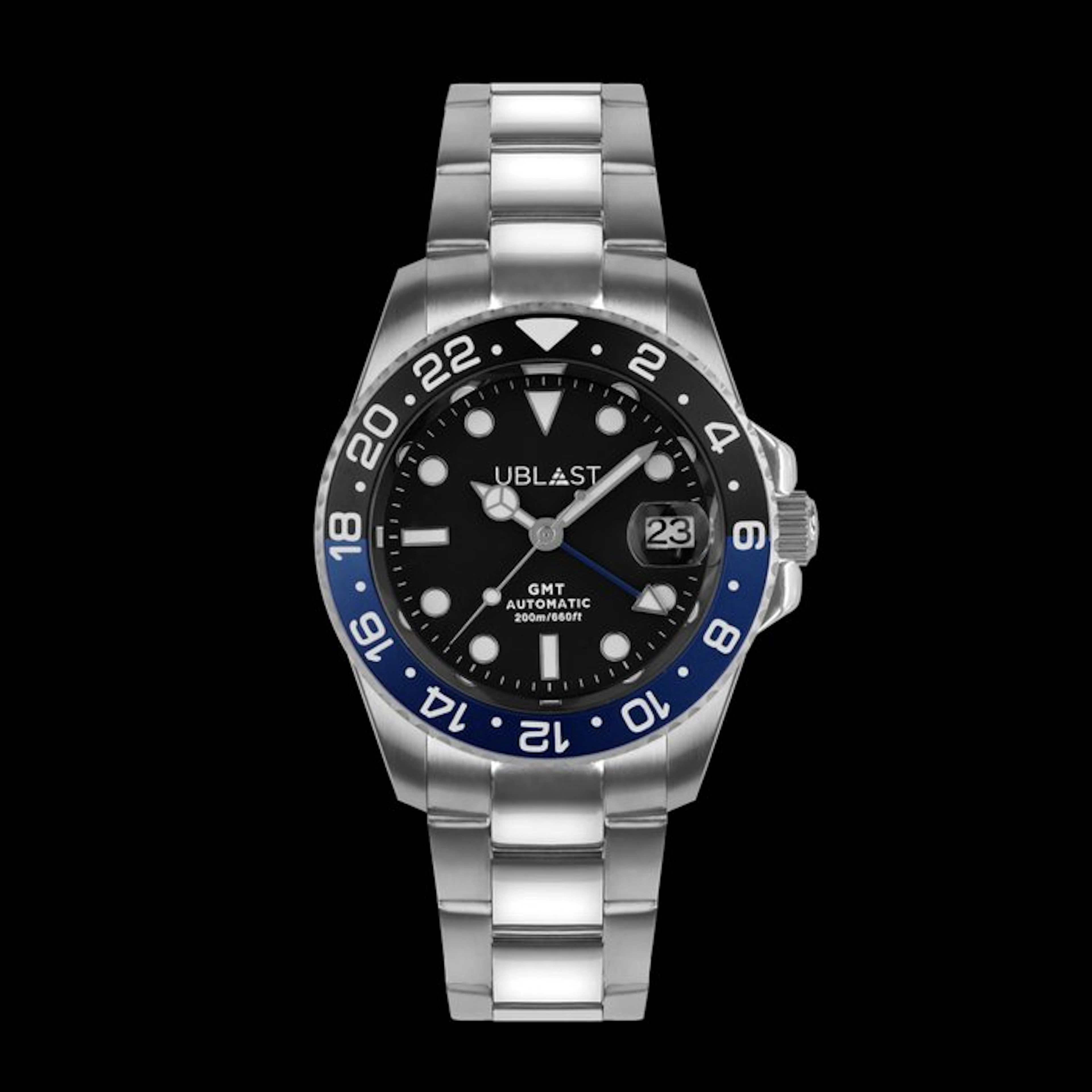 Ublast - Automatic Diver GMT - 20 ATM - UBDGM40BBU - Men - 2026
