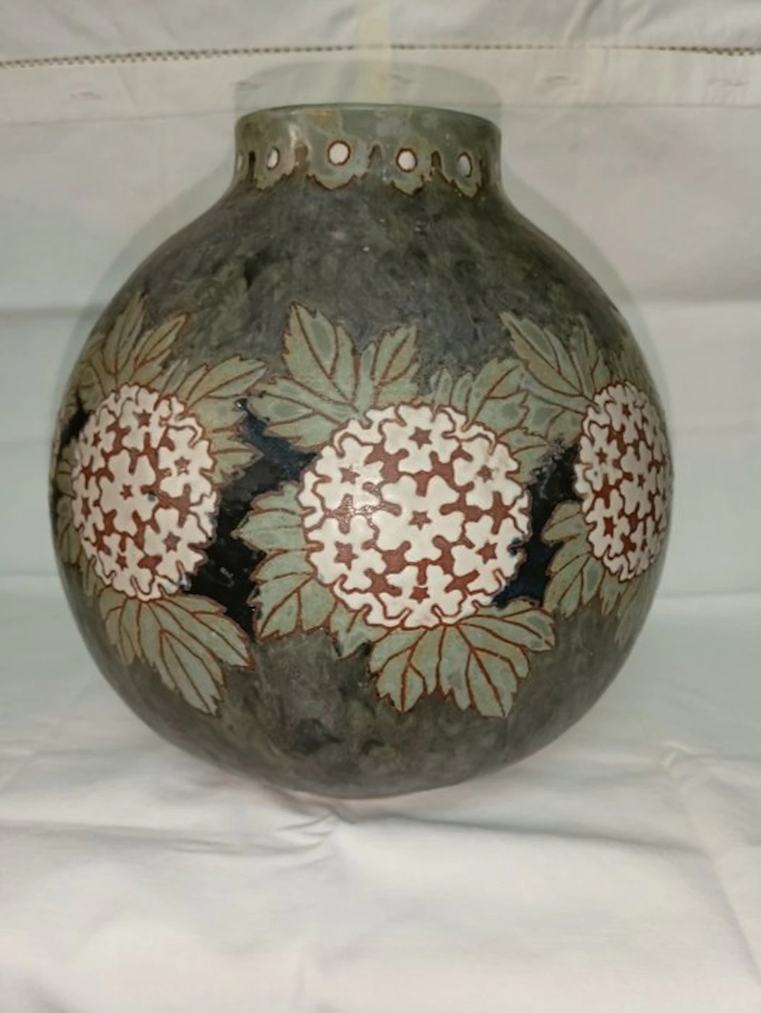 Charles Catteau - Vase - D666 - Stoneware - Boch Brothers