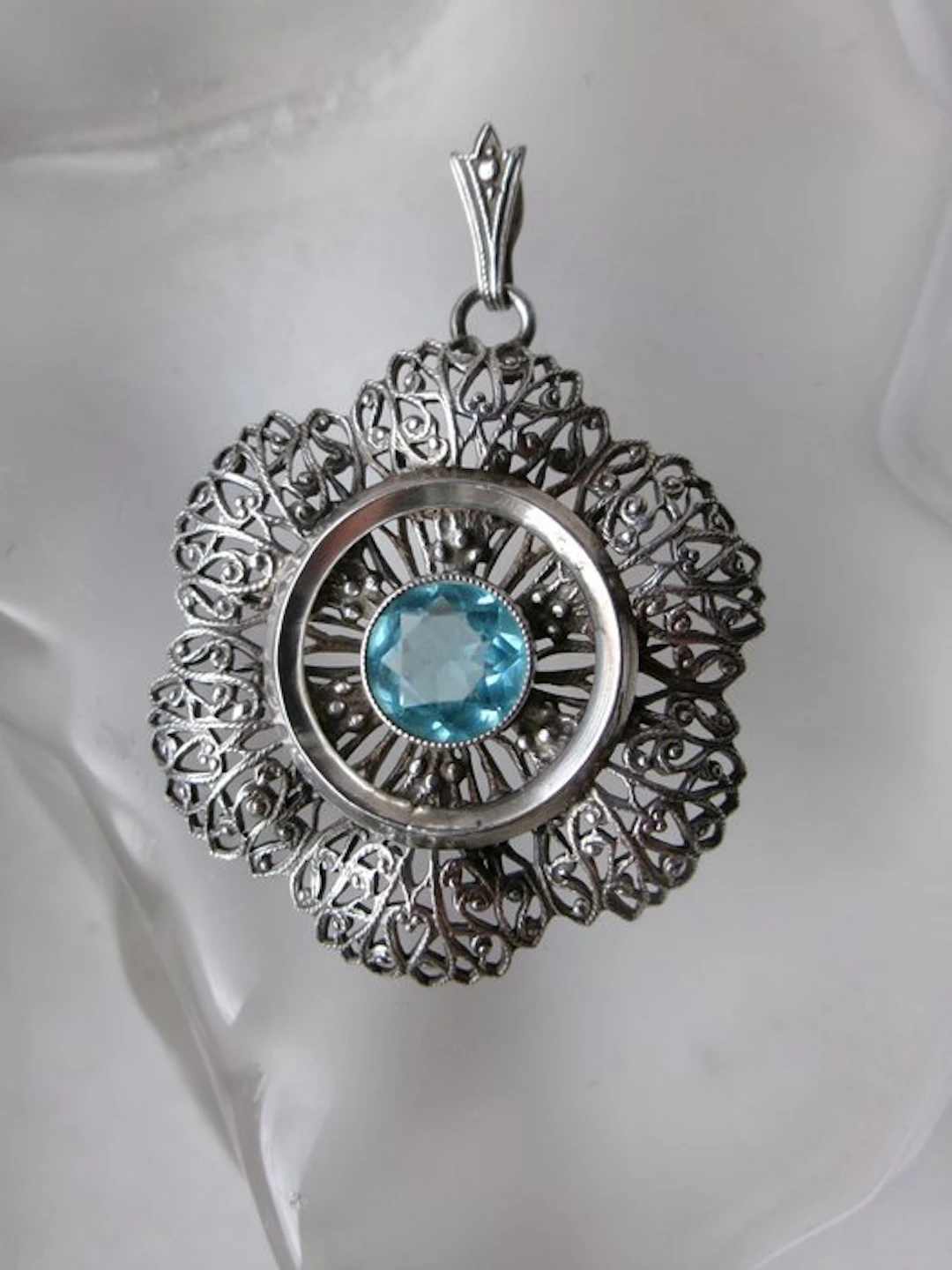 Silver - Pendant - Art Deco