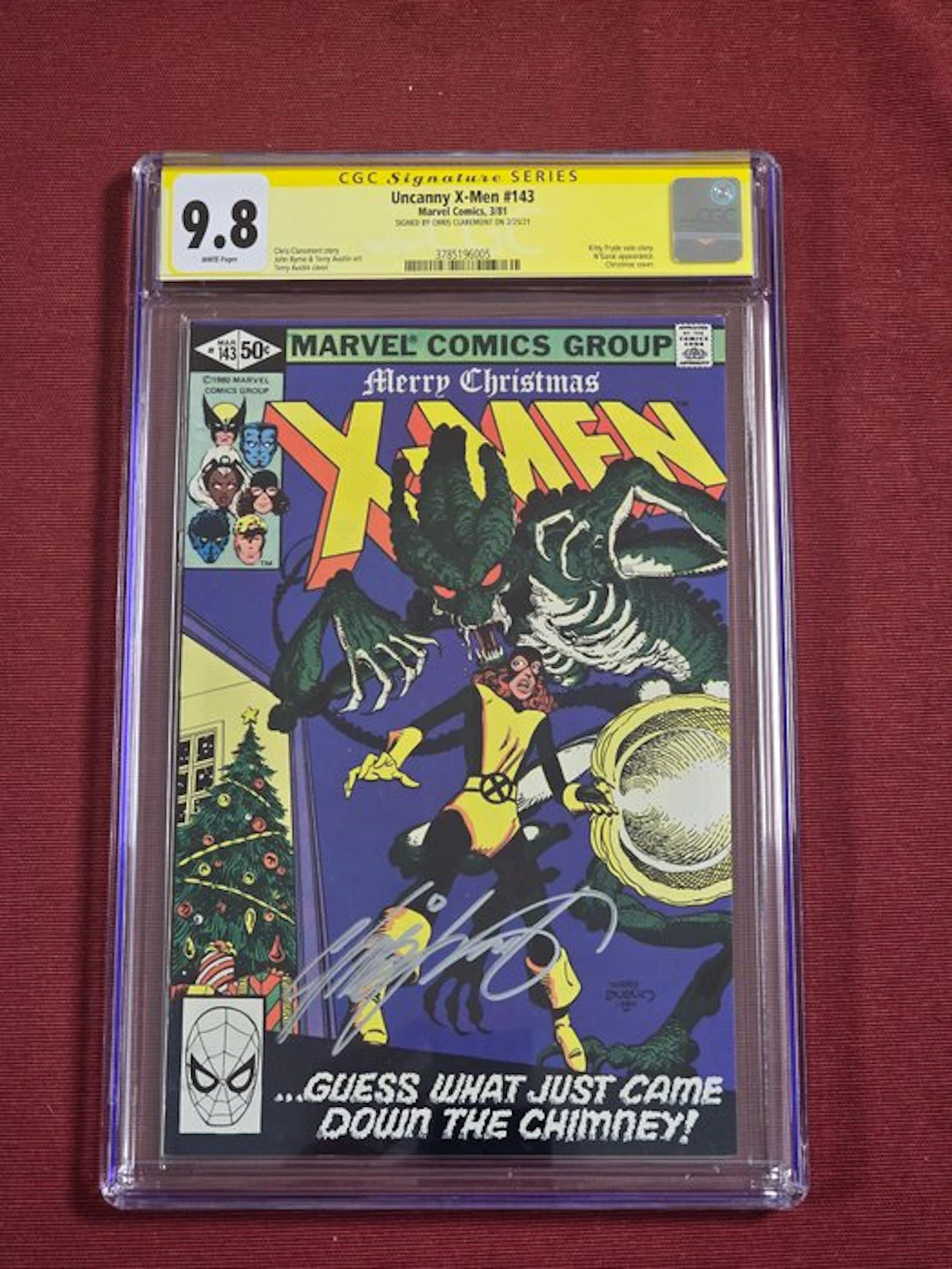 Uncanny X-Men #143 - Signed by Chris Claremont - Last...