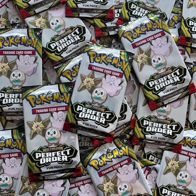 20 Booster pack PERFECT ORDER FUN PACK - FACTORY SEALED - UNWEIGHED