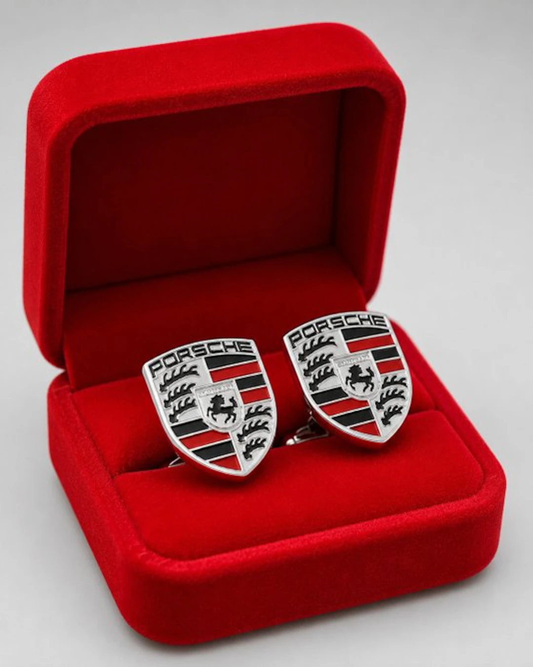 Laminated Gold (18k) - Cufflinks - PORSCHE