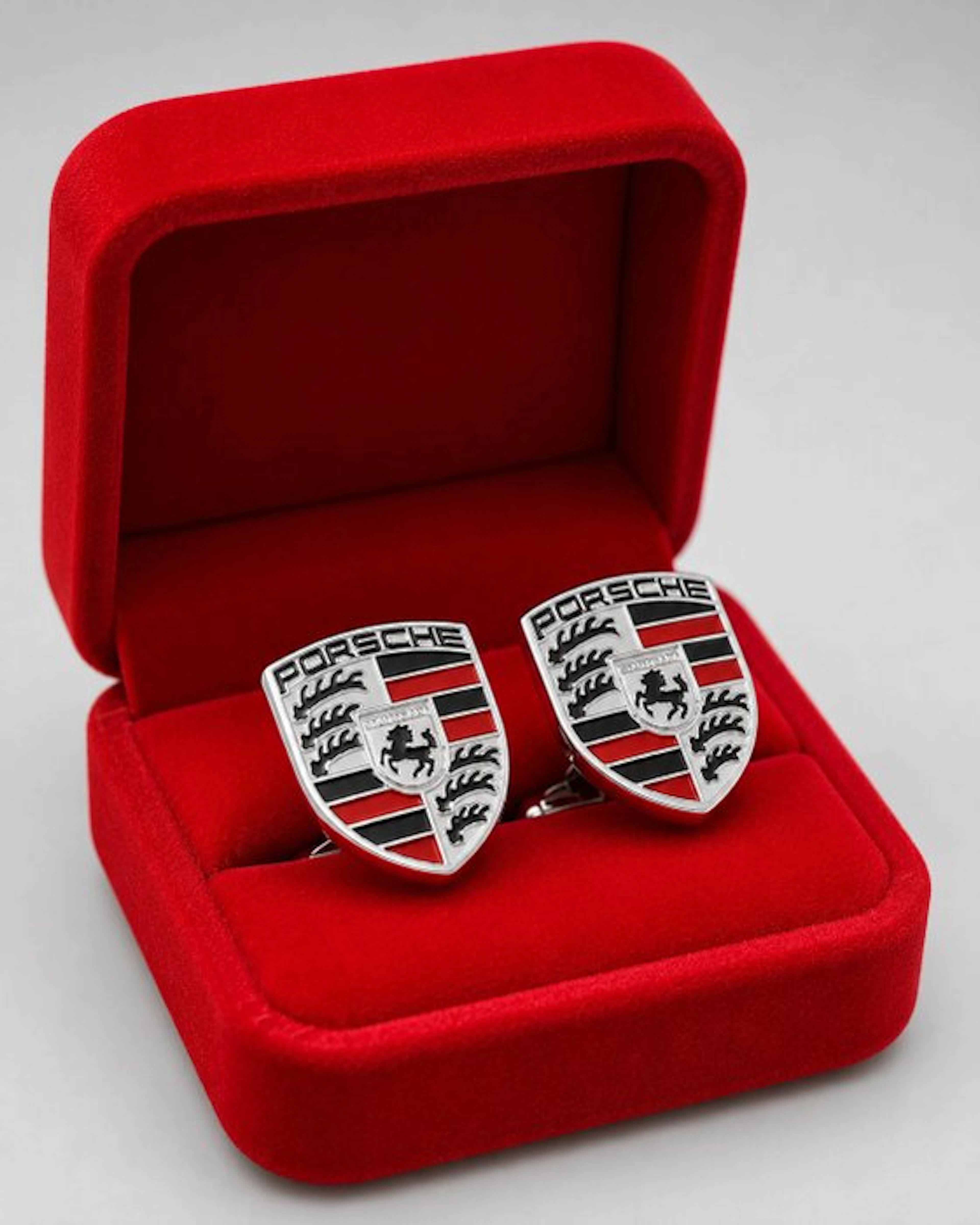 Laminated Gold (18k) - Cufflinks - PORSCHE