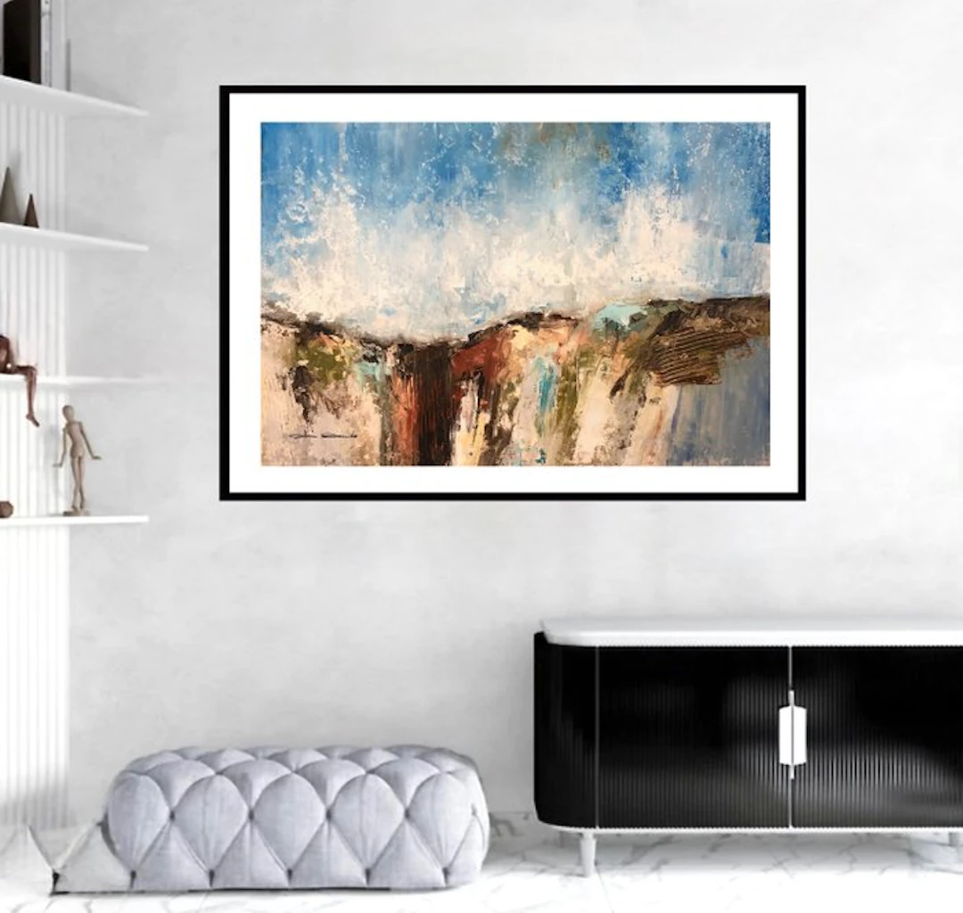Dam Domido - Wild landscape - 120 x 80 cm