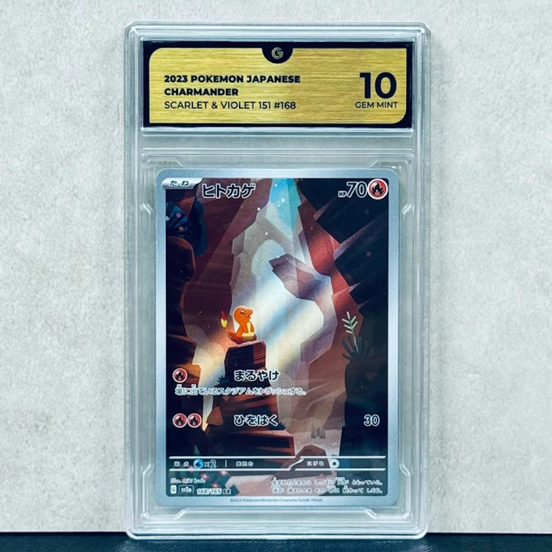 Pokémon Graded card - Charmander #168 2023 Pokemon...