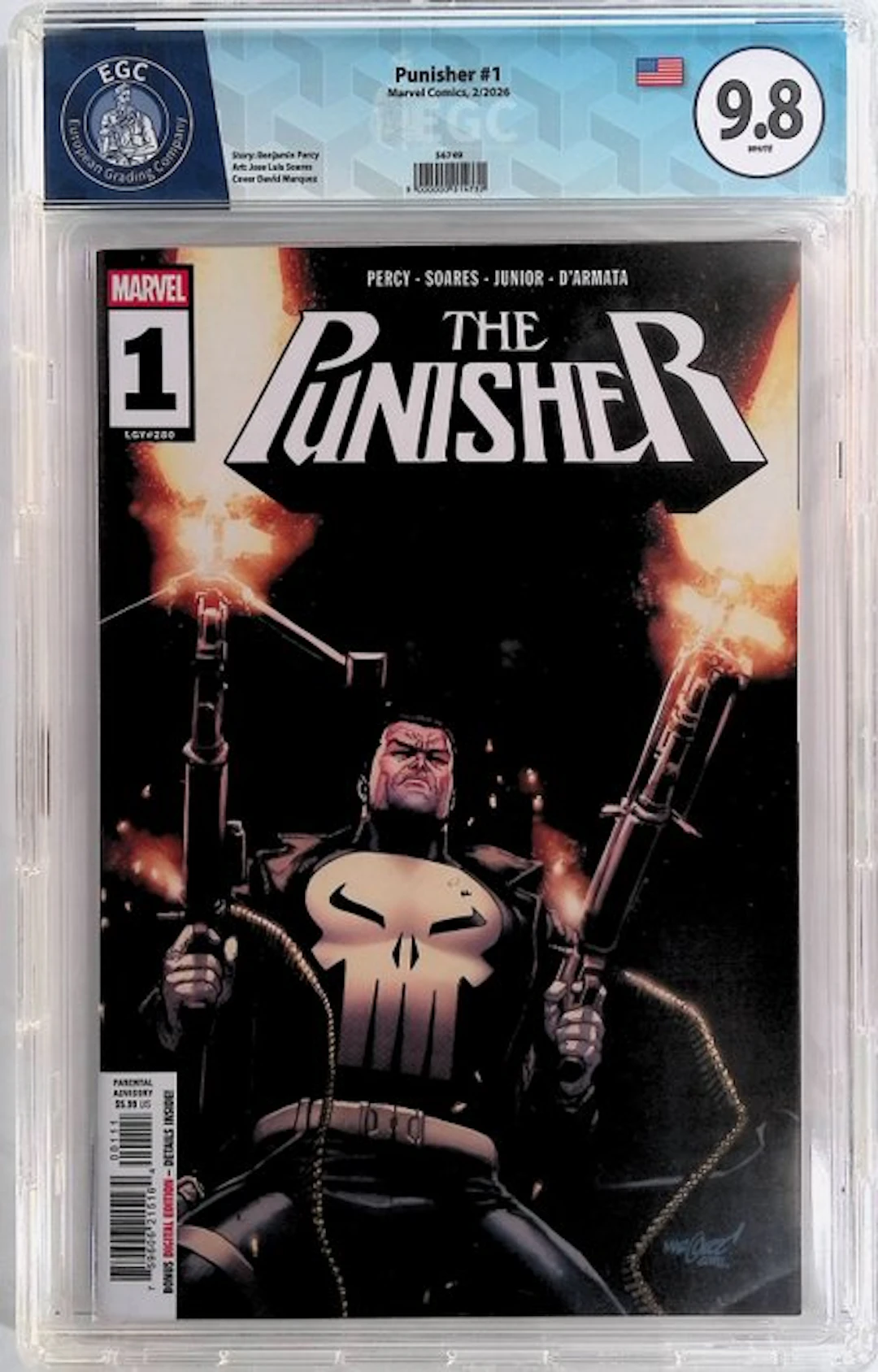 Punisher #1 #1 - EGC 9.8 - 1 Graded comic - First edition - 2026
