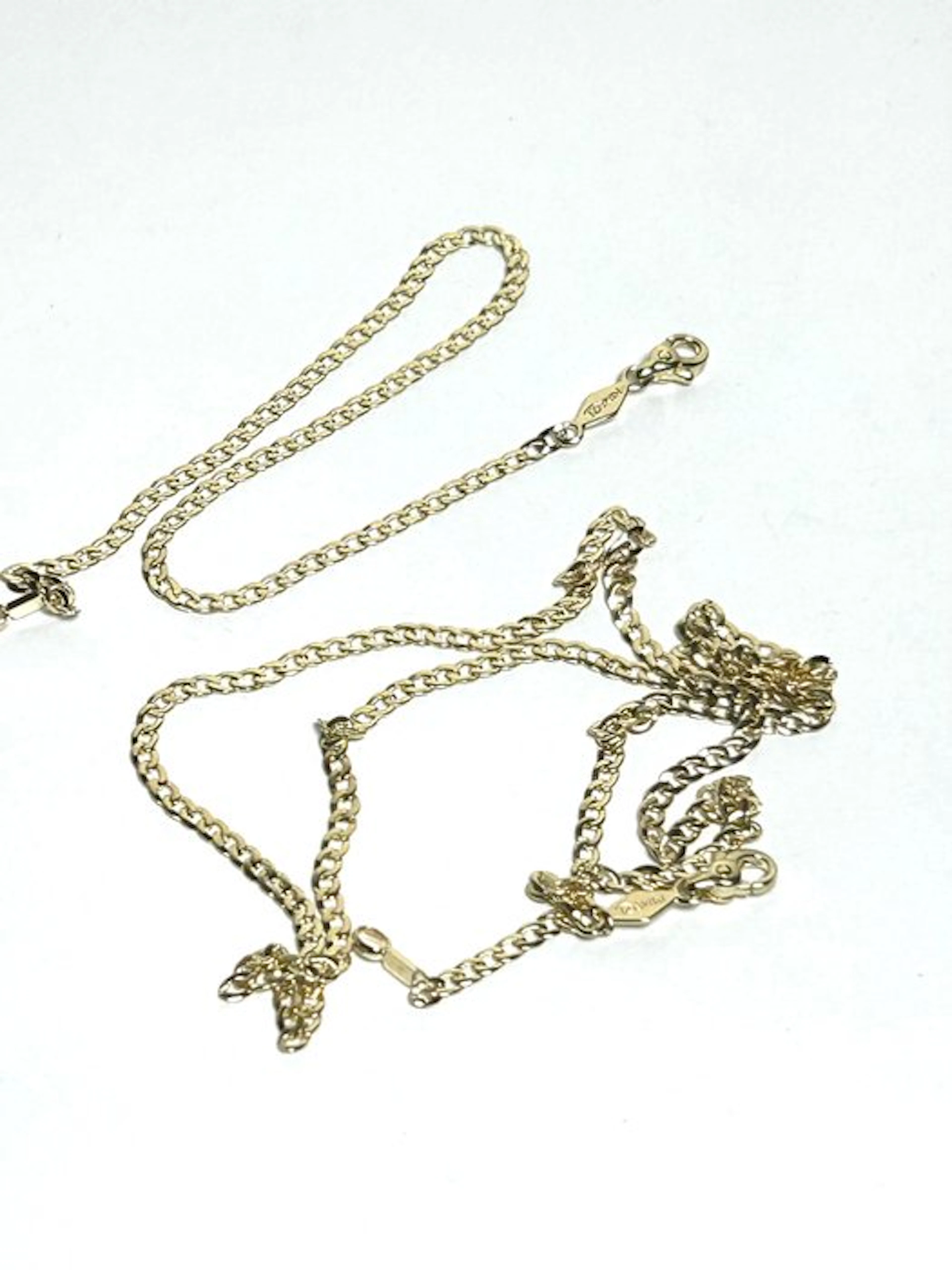 2 piece jewellery set - 9 kt. Yellow gold