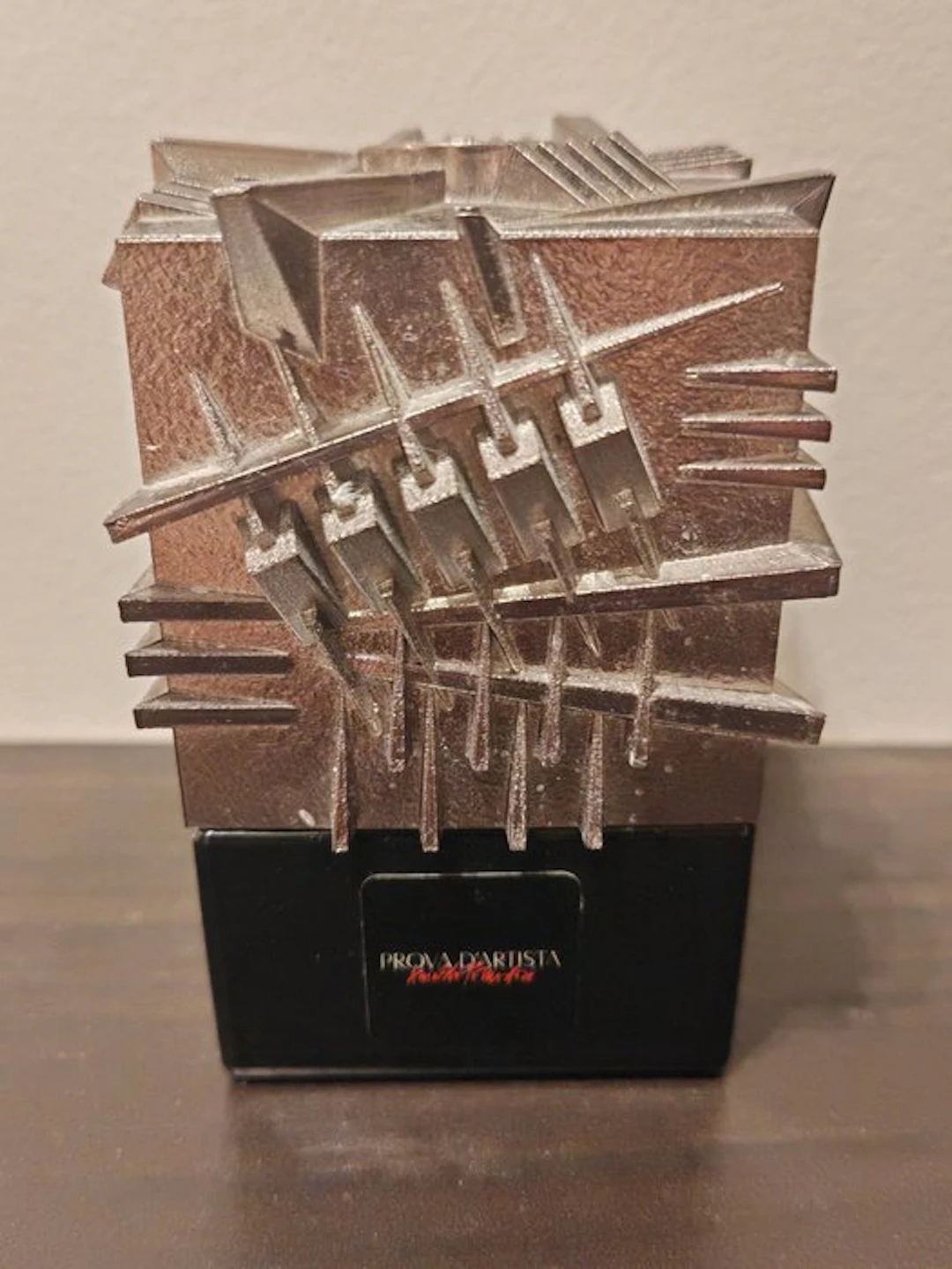 Arnaldo Pomodoro (1926) - Sculpture, Profumo Prova D'artista - 10 cm - Glass
