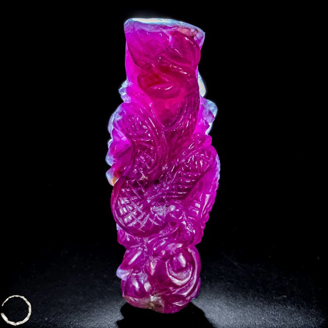 Ruby pendants of the highest quality – Intense color...