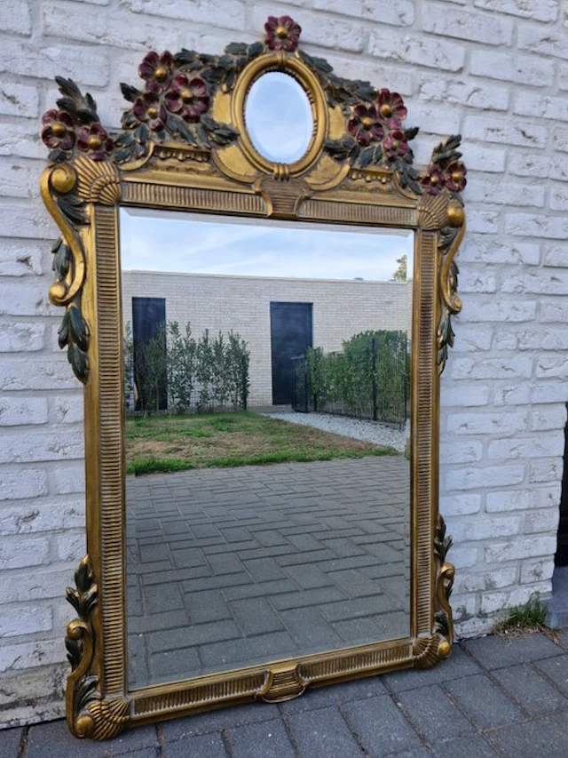 Deknudt - Wall mirror - Wood, Resin