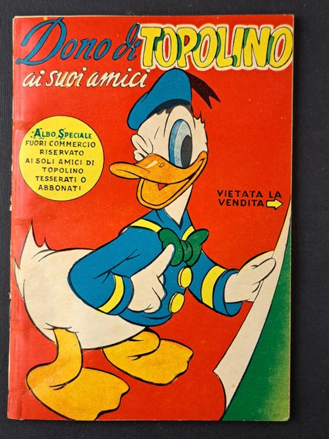 Dono di Topolino ai Suoi Amici - 1 Comic - 1952