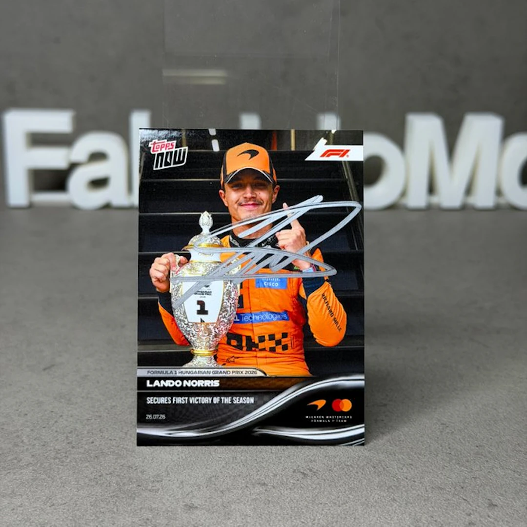 Mclaren - Topps Now - Secures First Victory of the Season...