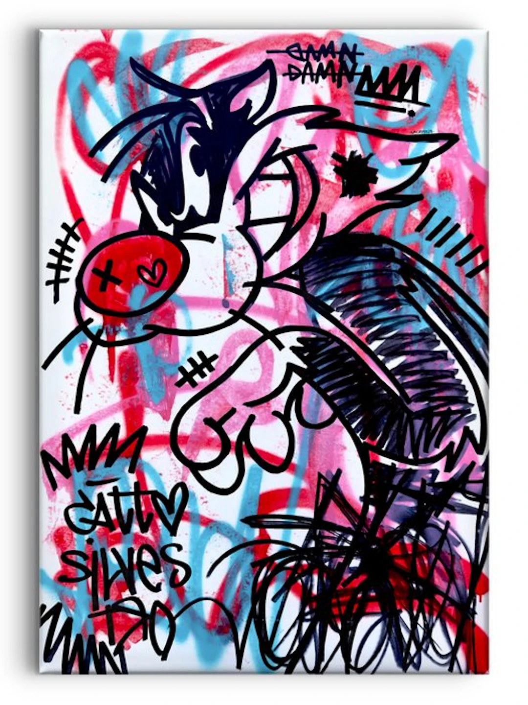 LACRISS (1990) - Bad Sylvester. - Original Paint 100% - XL