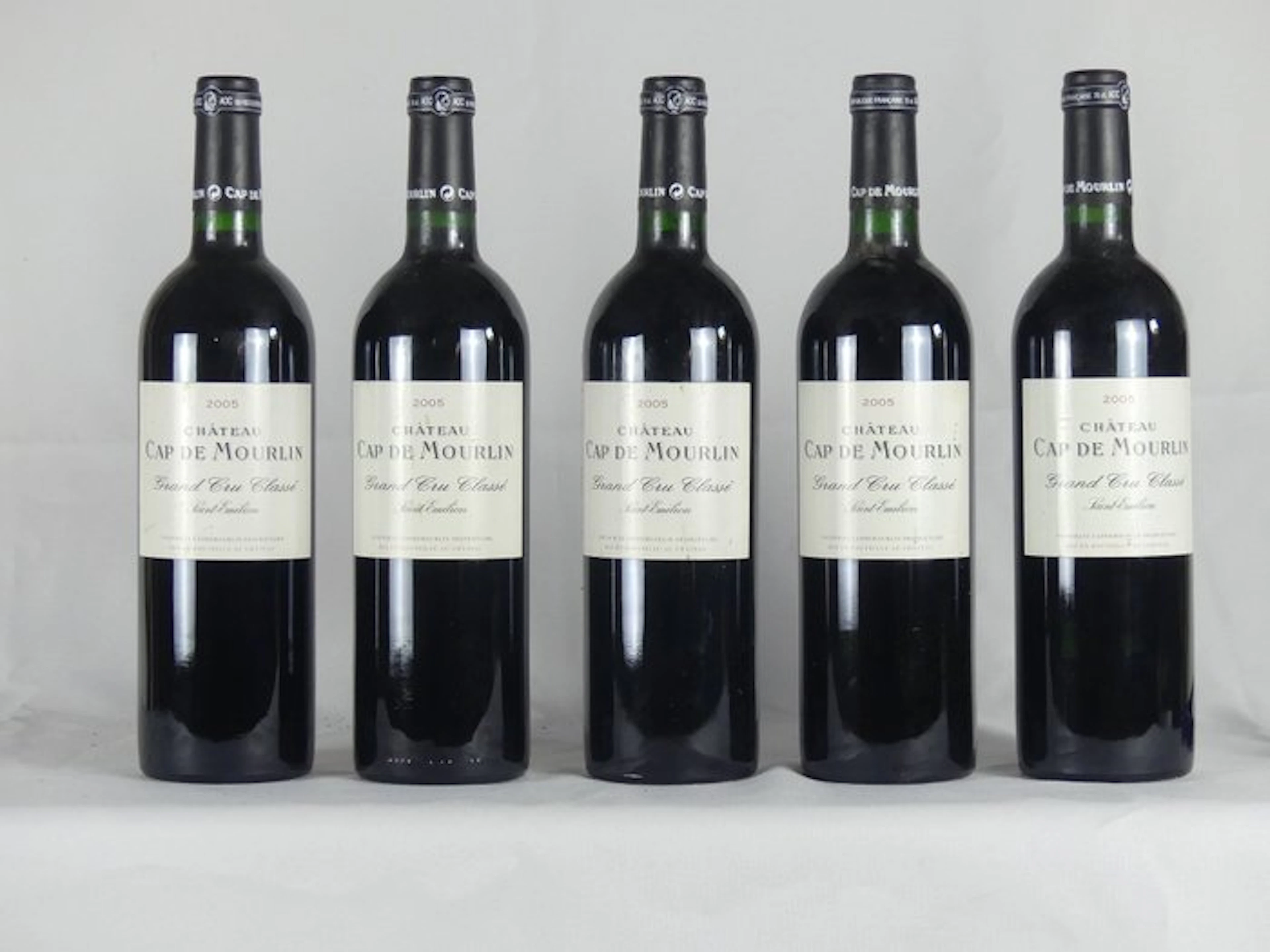 2009 Chateau Cap de Mourlin - Saint-Émilion Grand Cru Classé - 5 Bottles