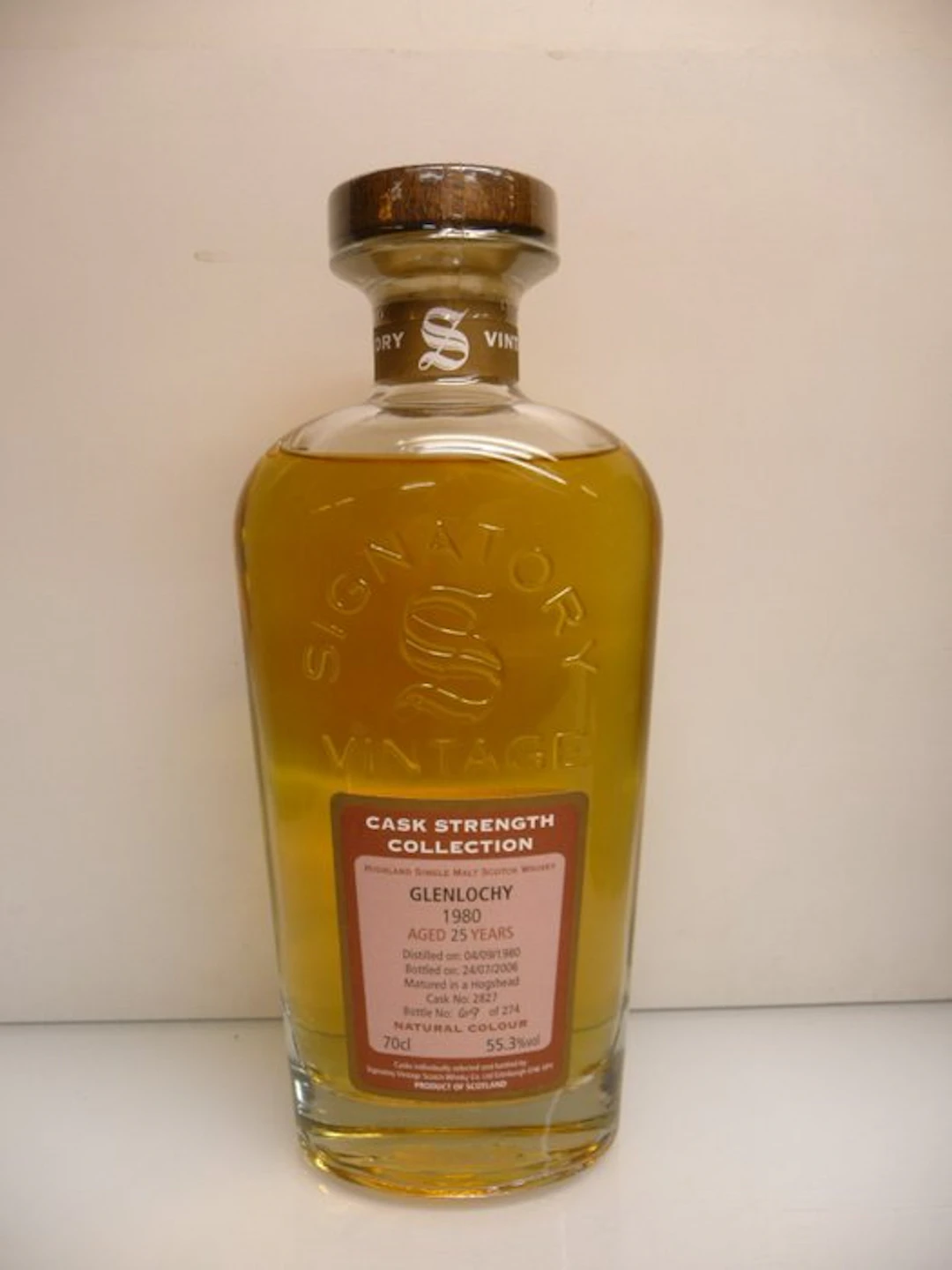 Glenlochy 1980 25 years old Cask no