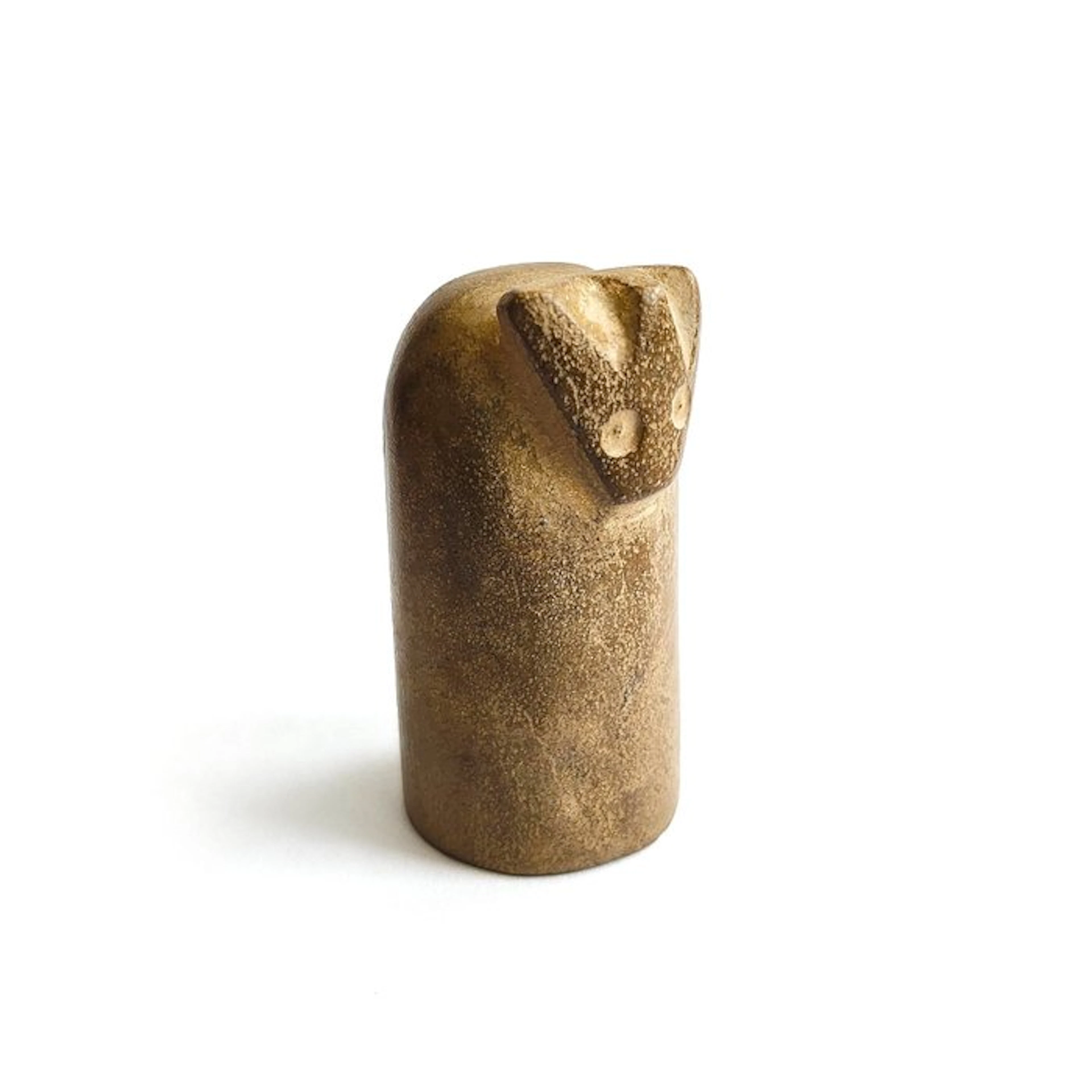 Ancient Central Asian Jasper Chess Game Carved Horse Bead Element - 54 mm