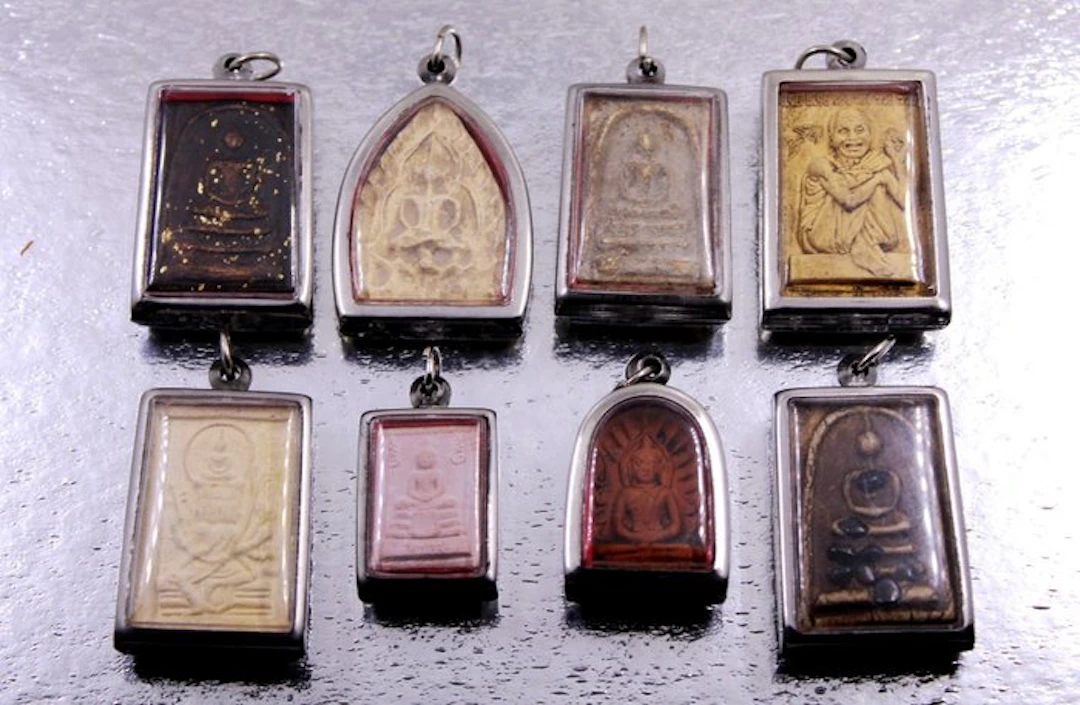 8 Pendants Talismans / Amulets for Meditation Protection...