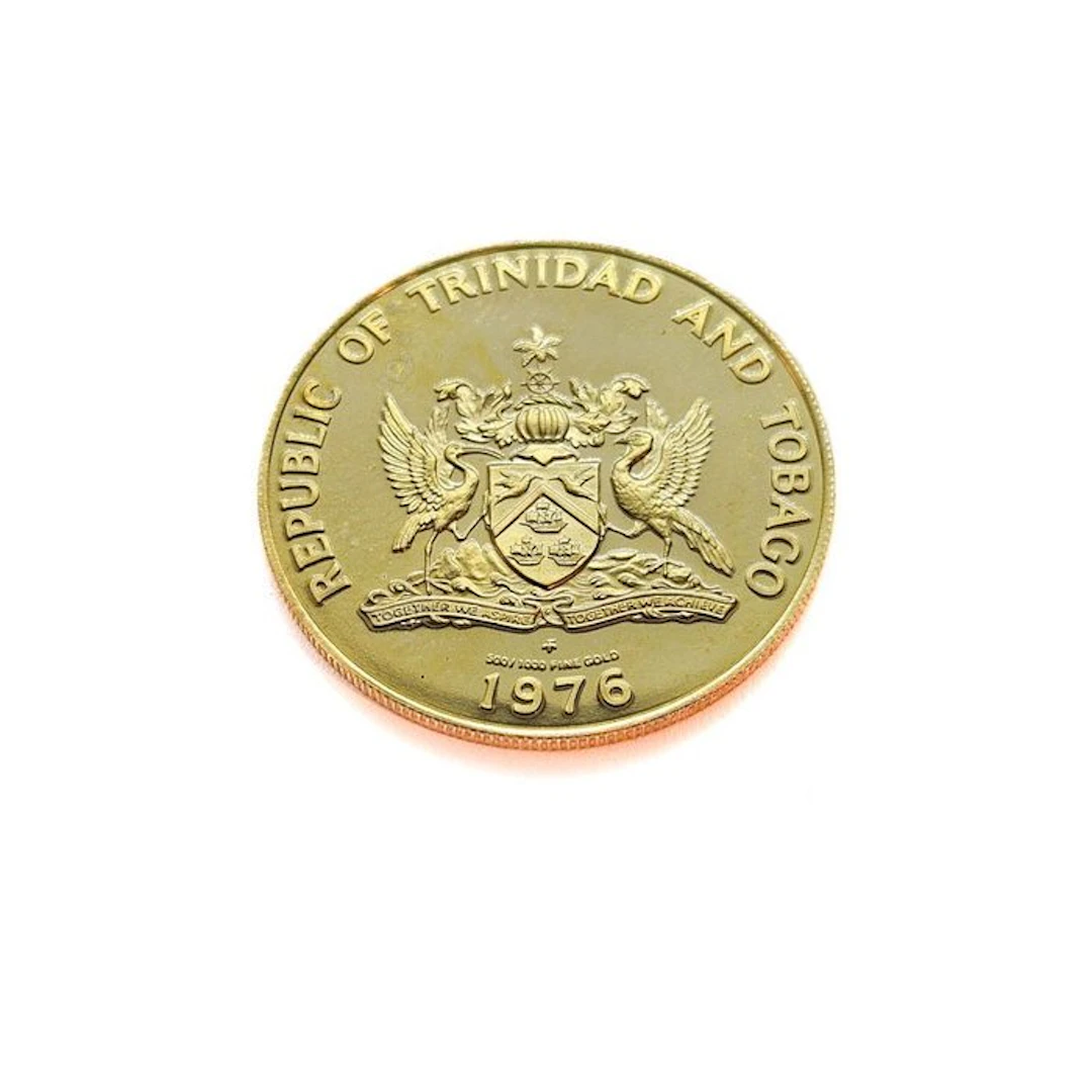 Trinidad and Tobago. 100 Dollars 1976 Birds
