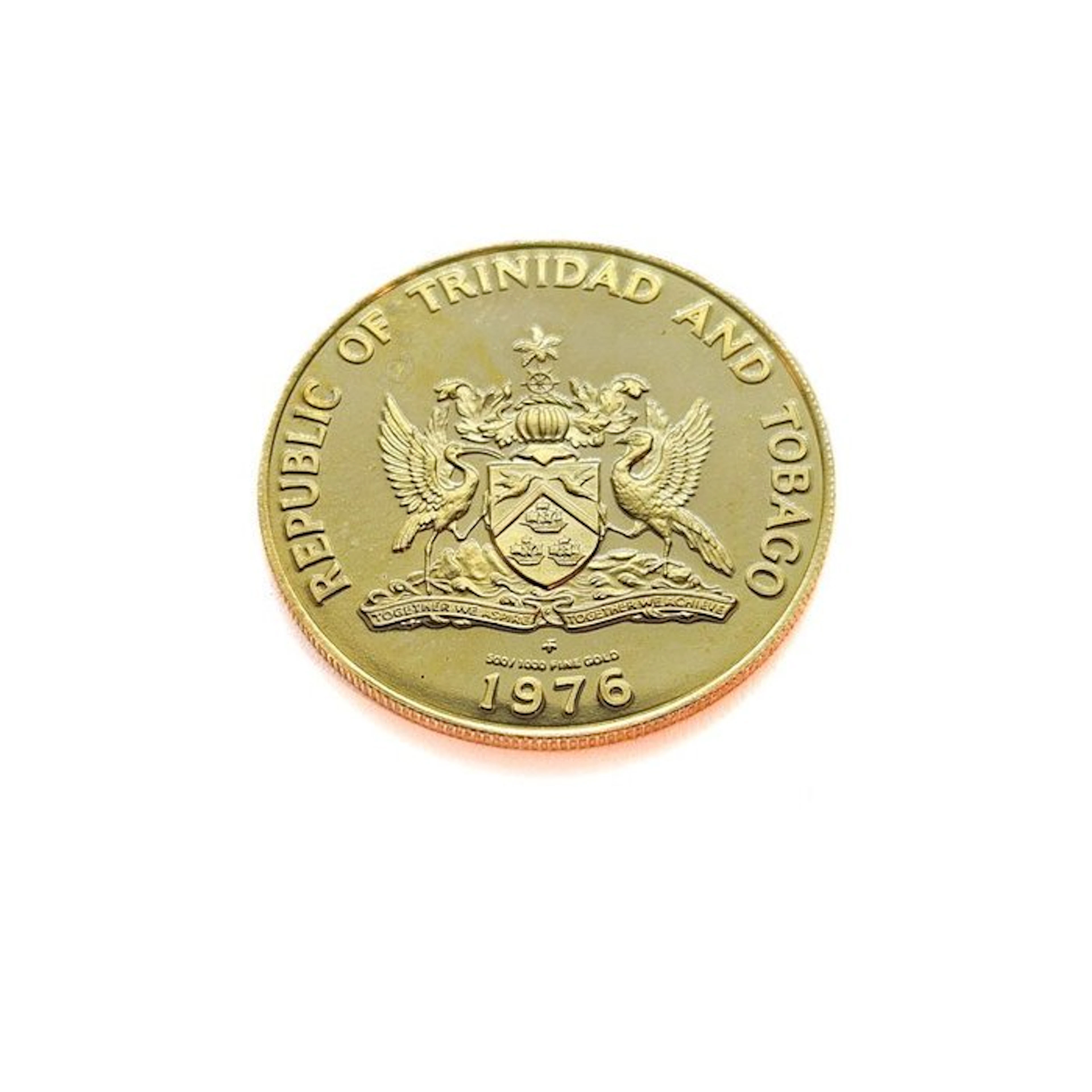 Trinidad and Tobago. 100 Dollars 1976 Birds