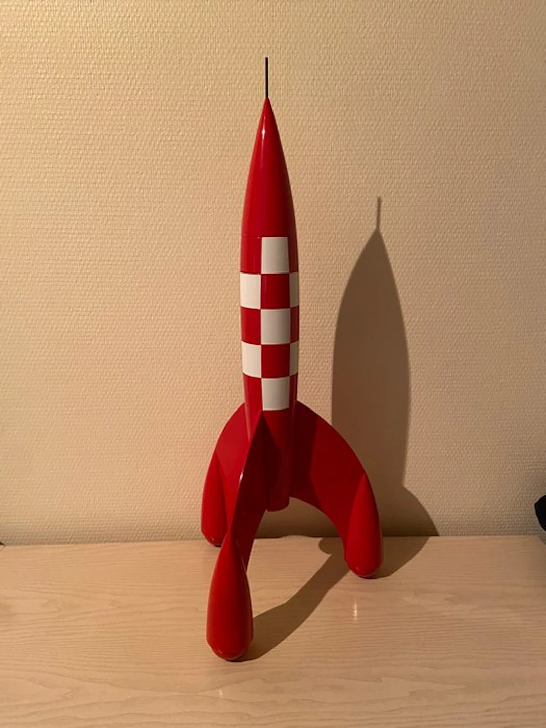 Tintin Figurine - Michel Aroutcheff - Fusée 67cm - Tintin Lune