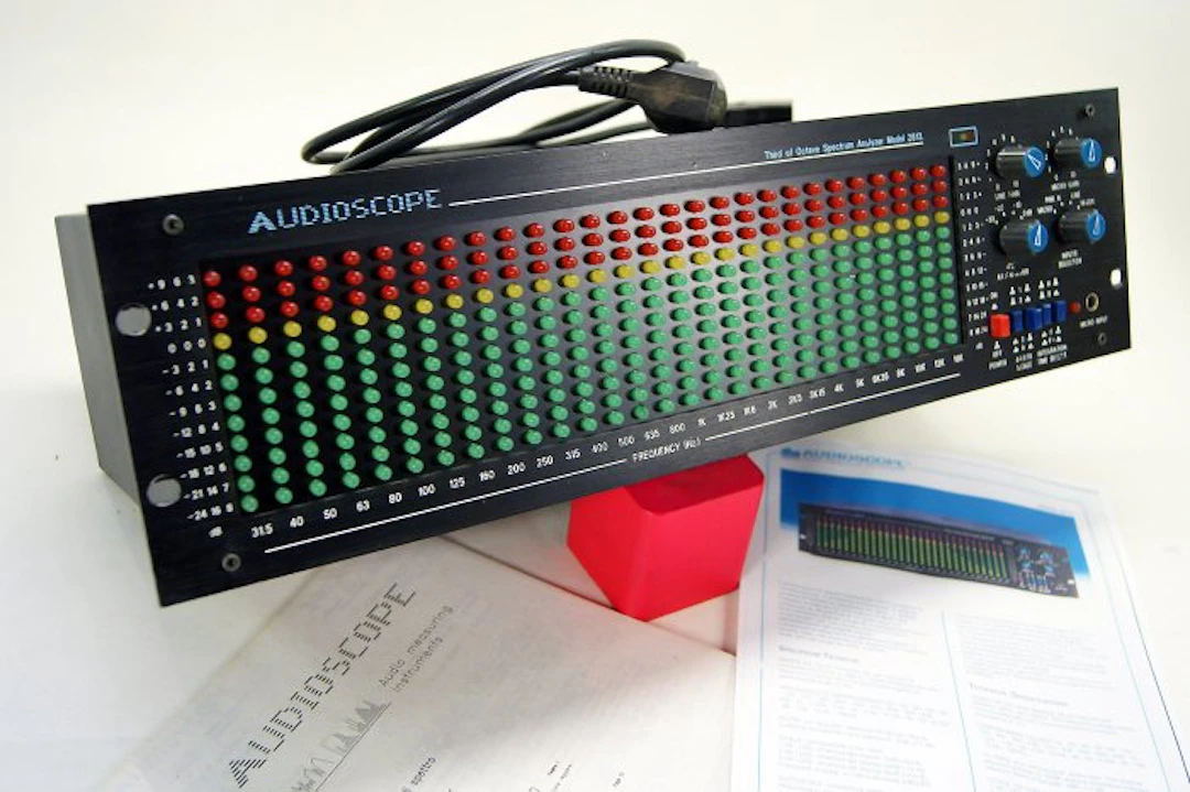 Audioscope - 2813 Spectrum Analyzer Audio testing equipment