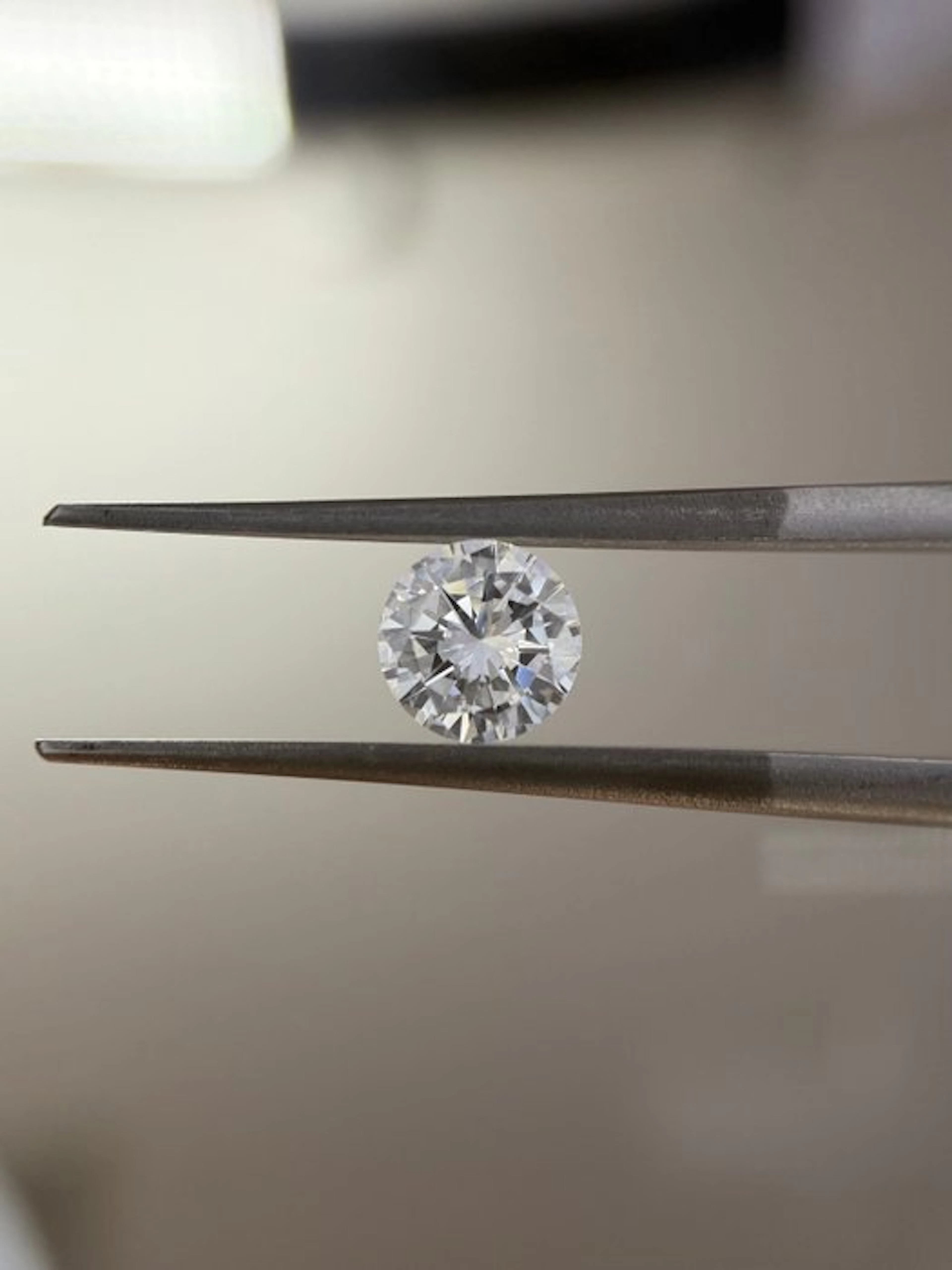 1 pcs Diamond (Natural) - 0.53 ct - Round - D (colourless) - VVS2 - HRD Antwerp