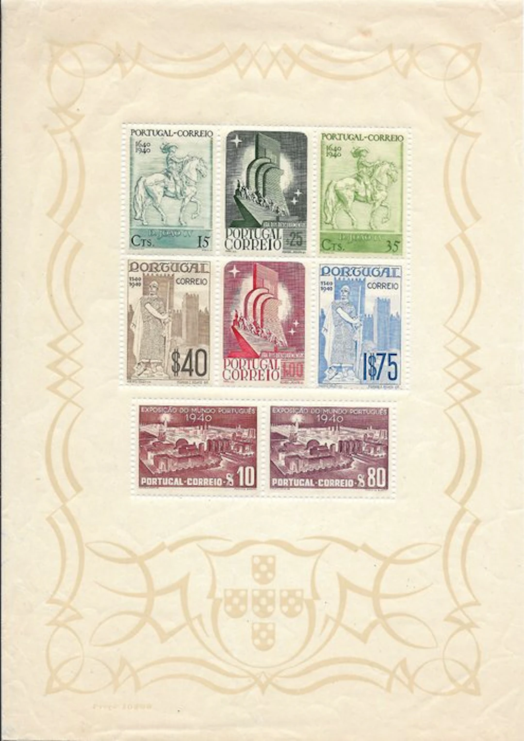 Portugal 1940/1941 - Portugal - 1940-41 - RARE Yvert & Tellier Blocks No