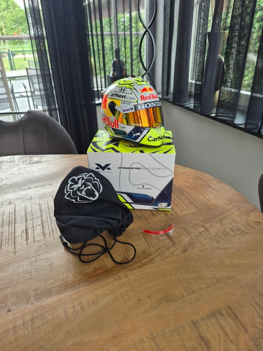 Red Bull Racing - Styrian Grand Prix - Max Verstappen - 2021 - Scale 1/2 helmet