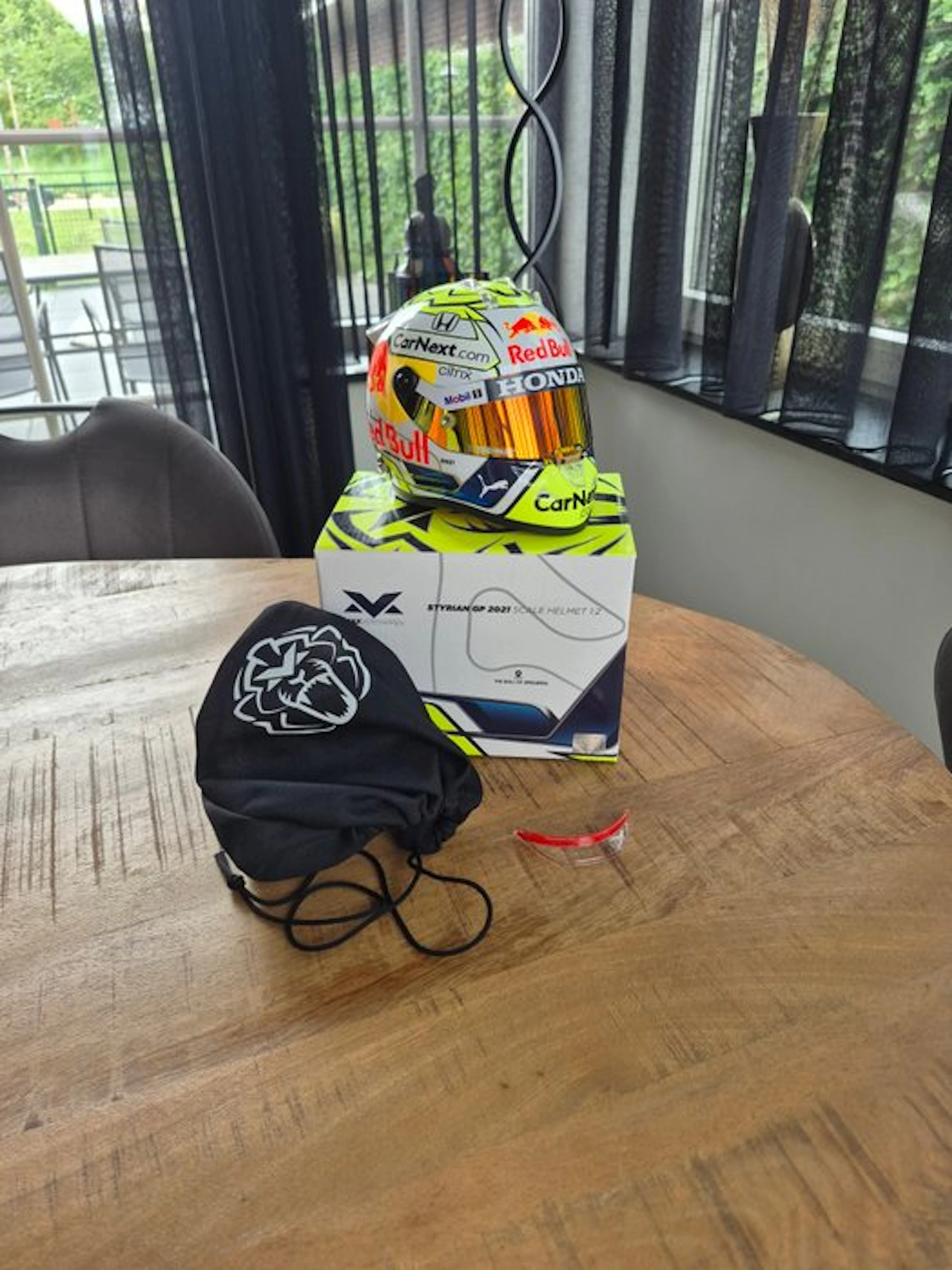 Red Bull Racing - Styrian Grand Prix - Max Verstappen - 2021 - Scale 1/2 helmet