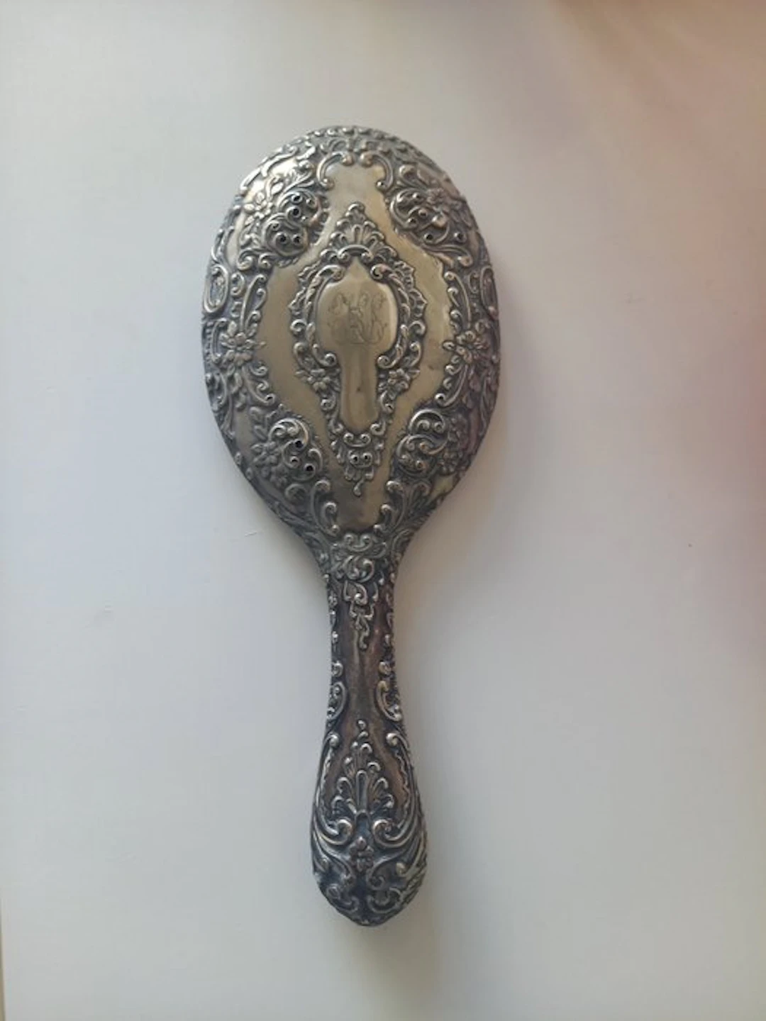 Henry Matthews - Hand mirror - .925 silver - Rare Victorian mirror