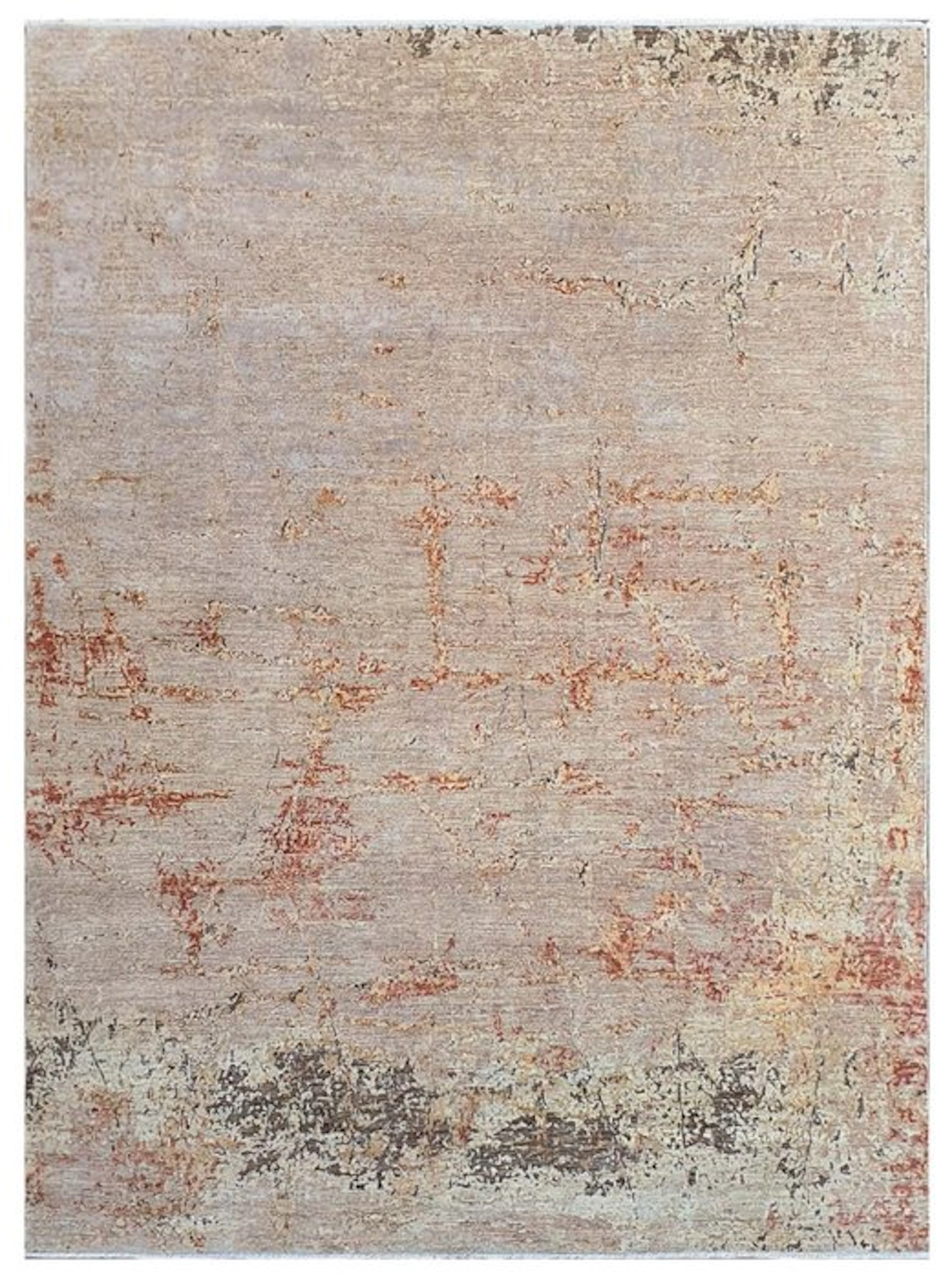 Designer rug with a lot of silk. - Rug - 355 cm - 249 cm