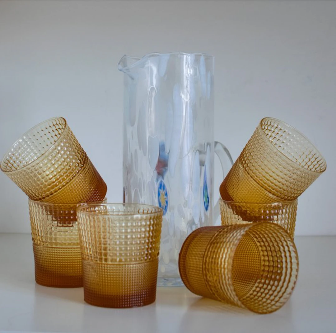 IVV Firenze - Last few pieces - Drinking set (7) - Murano...