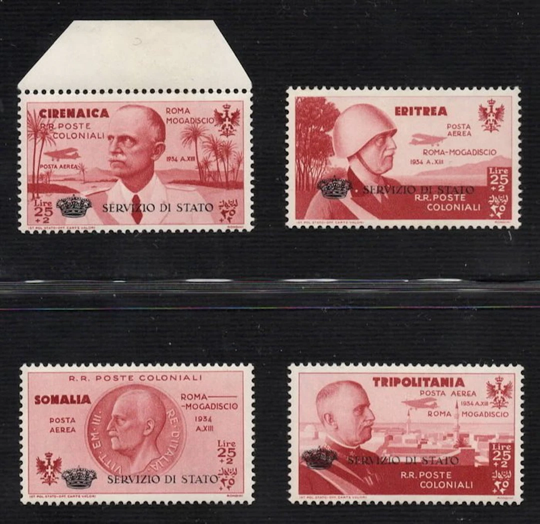 Italy - Colonies (general issues) 1934 - Airmail Service 25+2 lire