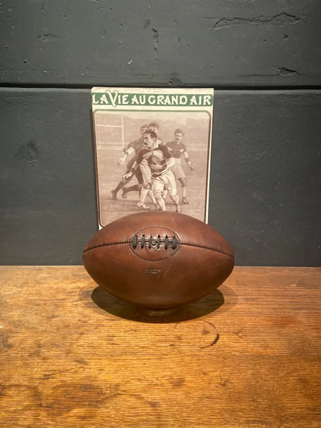 Vintage Rugby Ball - 4 Panel - Vintage Rugby Ball