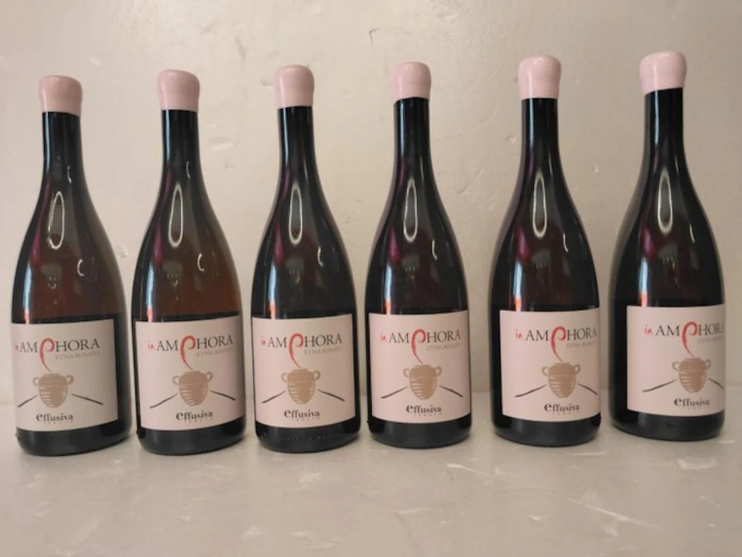 2025 Tenuta Effusiva, Amphora Rosato - Sicily - 6 Bottle (0.75L)