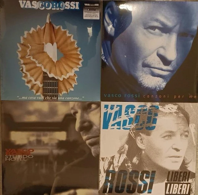 Vasco Rossi - 4 x sealed LPs - "..ma cosa vuoi che sia una canzone"