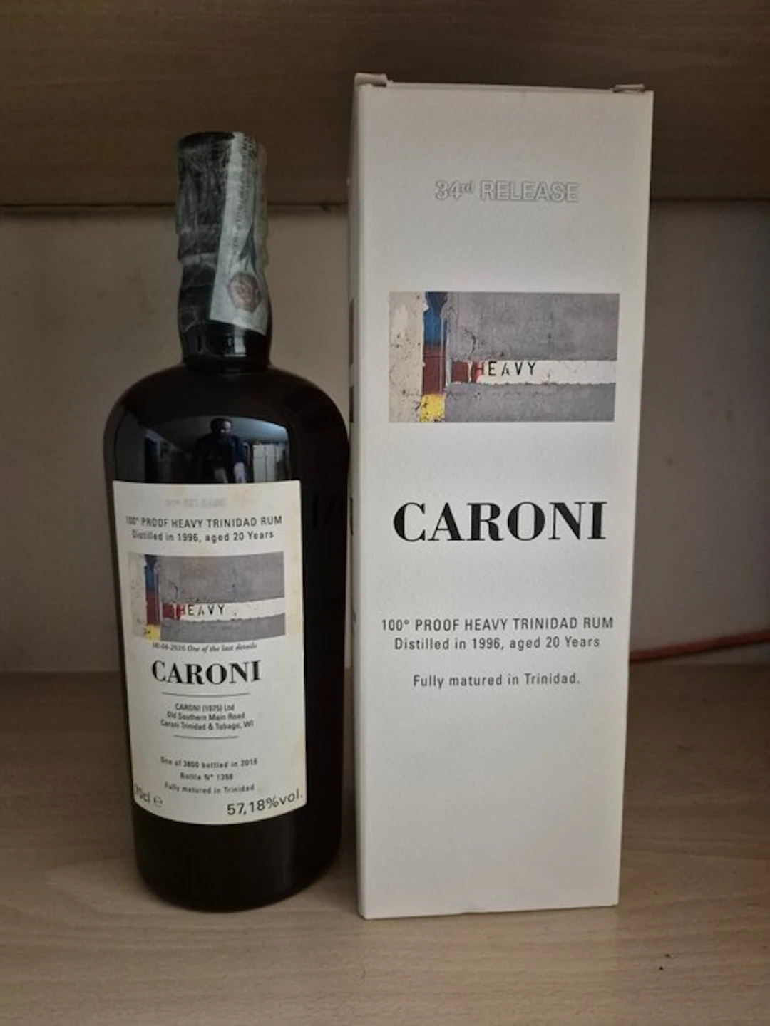 Caroni 1996 Velier - 34th Release - b. 2016 - 70cl