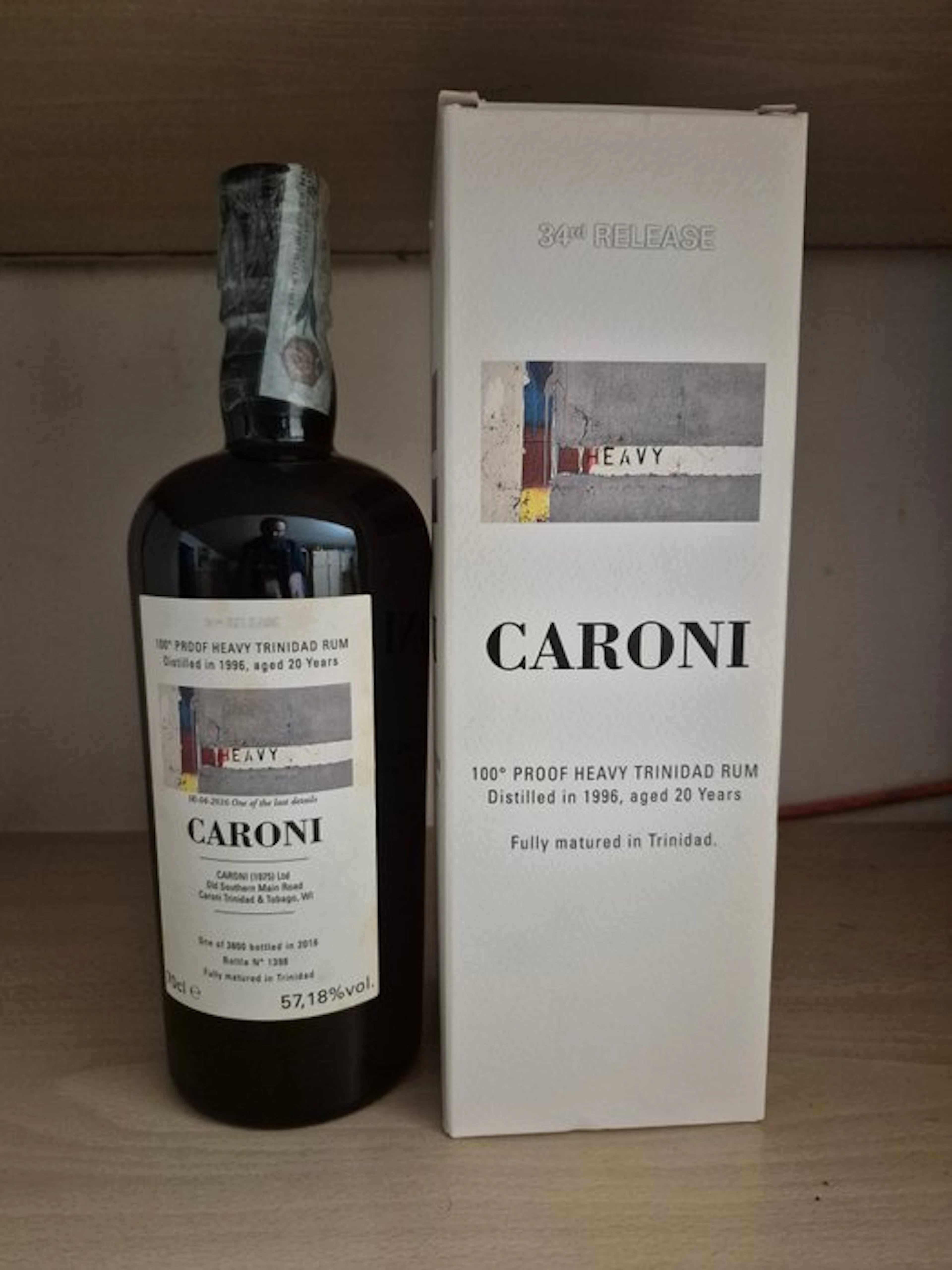 Caroni 1996 Velier - 34th Release - b. 2016 - 70cl