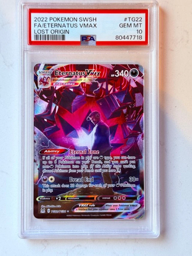 Pokémon - 1 Graded card - Eternatus #TG22 Full art