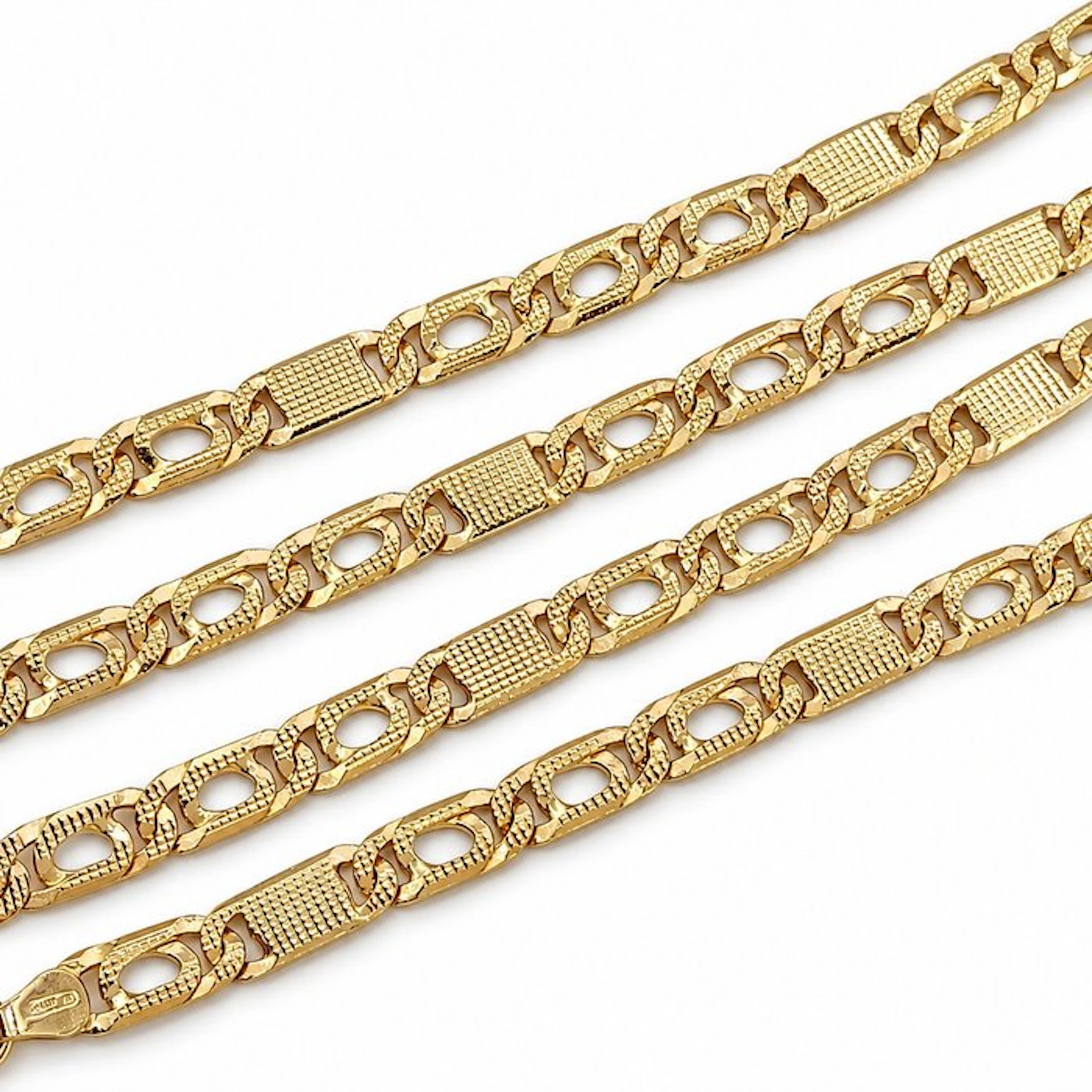 Necklace - 18 kt. Yellow gold - Made in Italy - Handmade