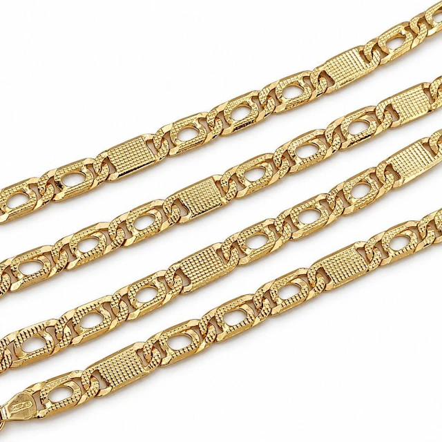 Necklace - 18 kt. Yellow gold - Made in Italy - Handmade