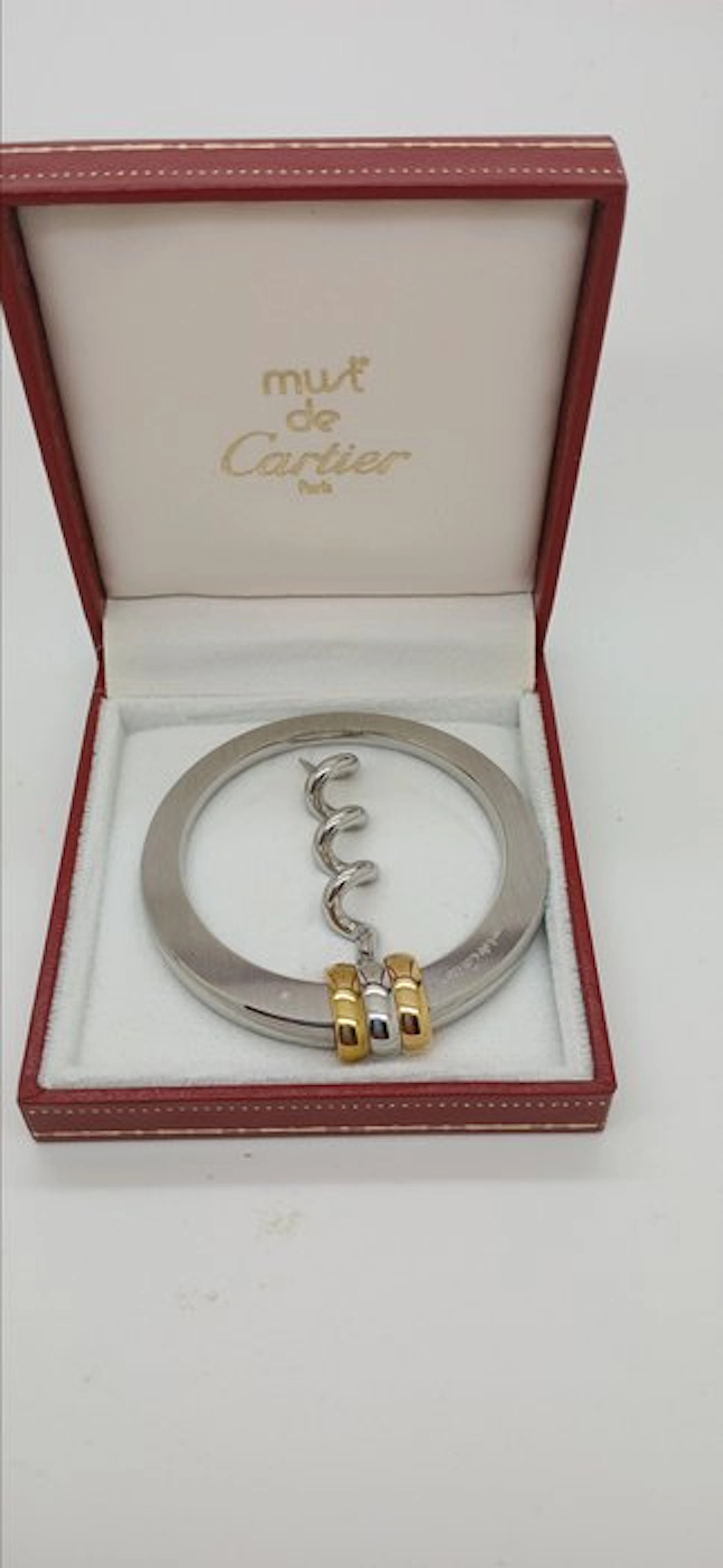Corkscrew - Steel - Cartier Paris