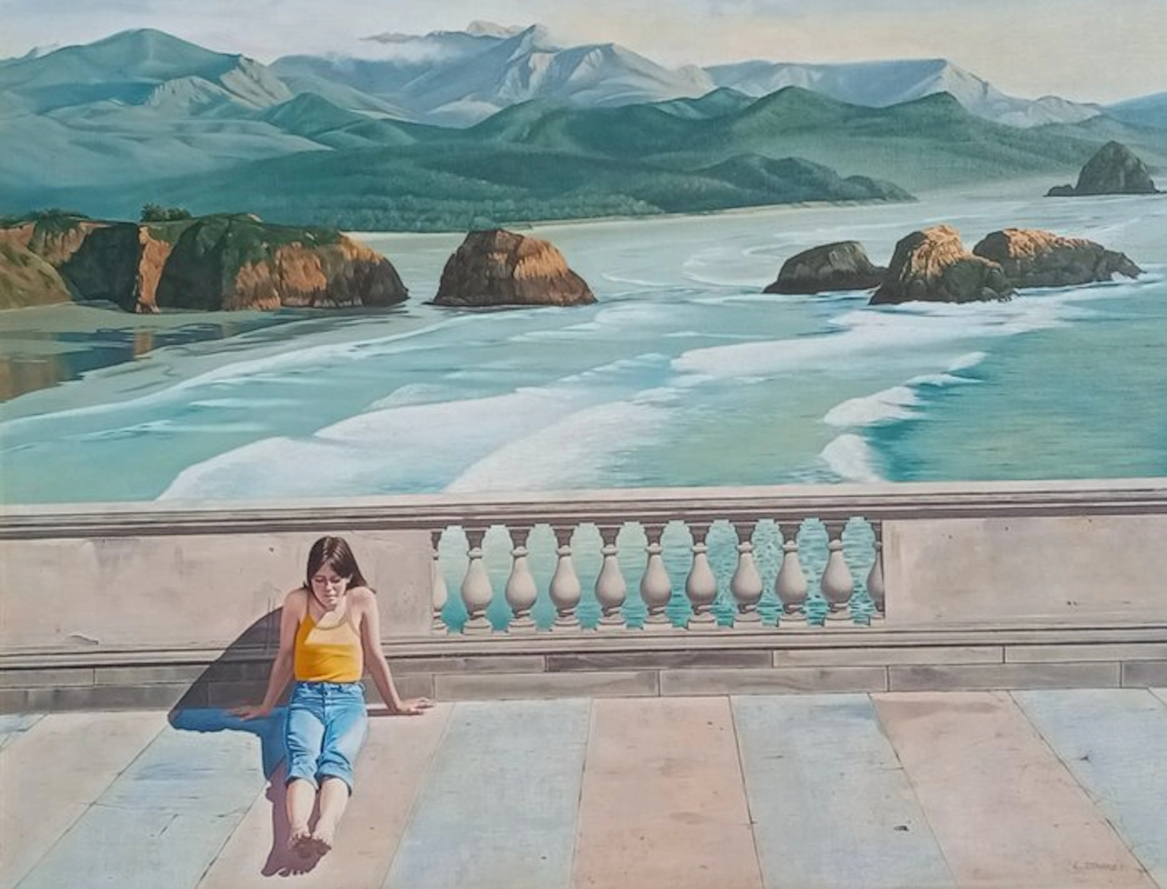 Lawrence Starkey (1959) - Girl on the Balcony
