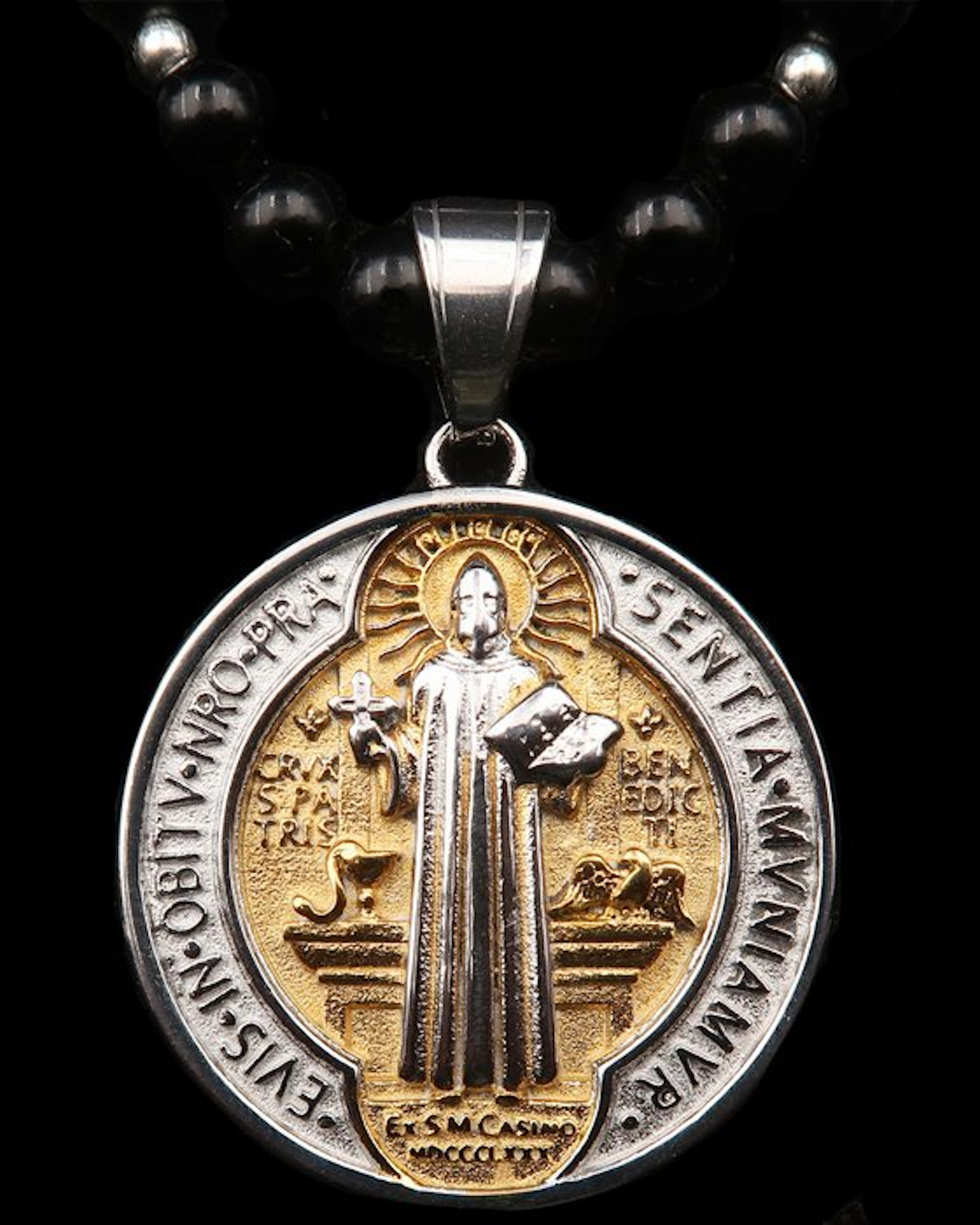 Exorcism Necklace – Saint Benedict Cross & Protective...