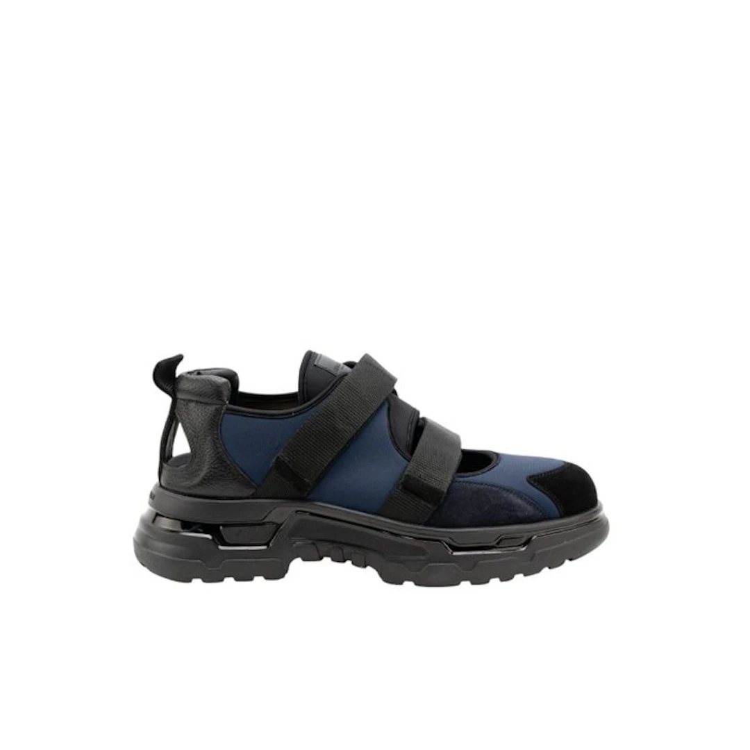 GIORGIO ARMANI - 10 UK - 44 IT - Sneakers Shoes Strapped...
