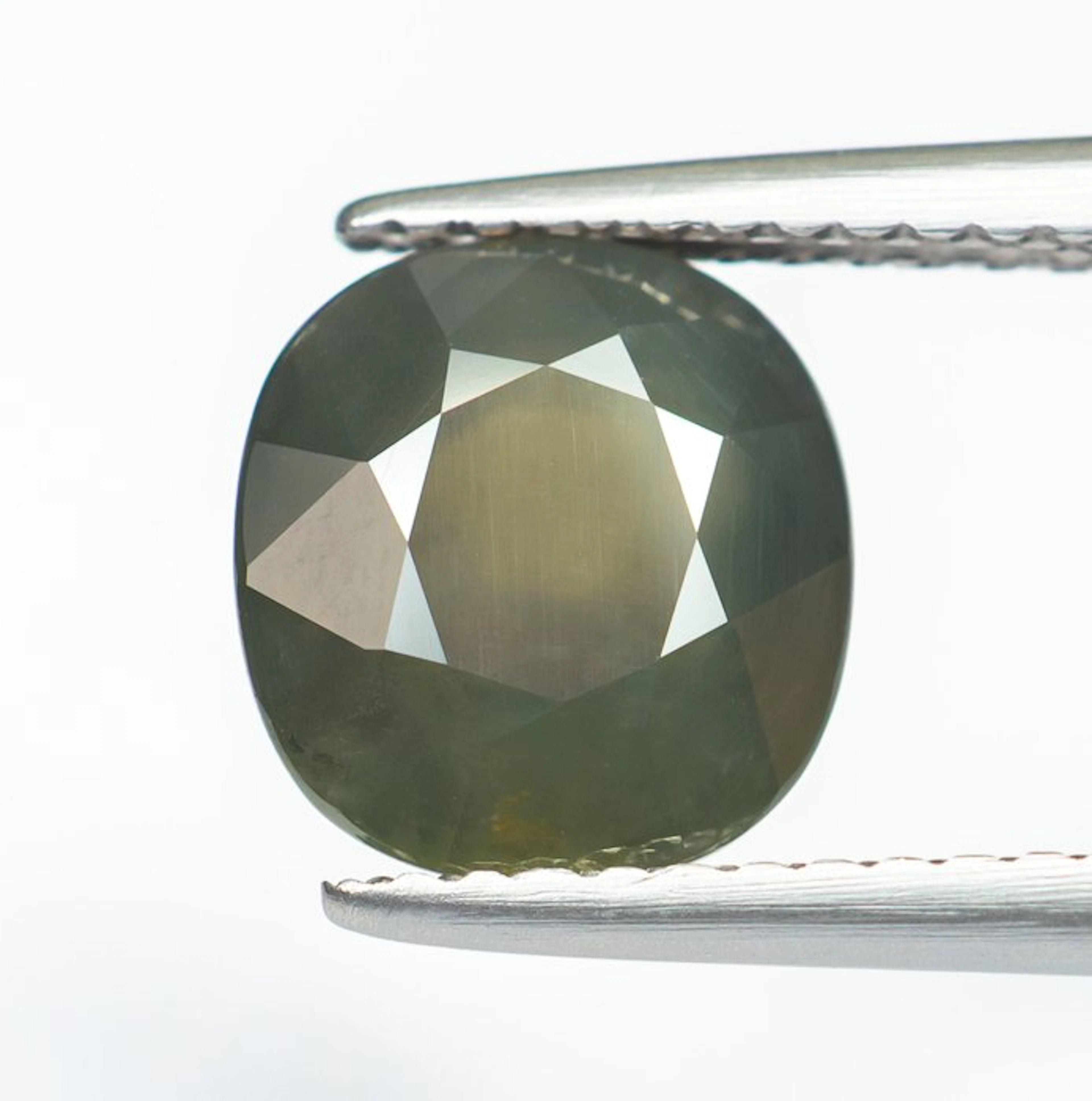 No reserve price Sapphire - 3.17 ct - Bellerophon Gemlab - Green